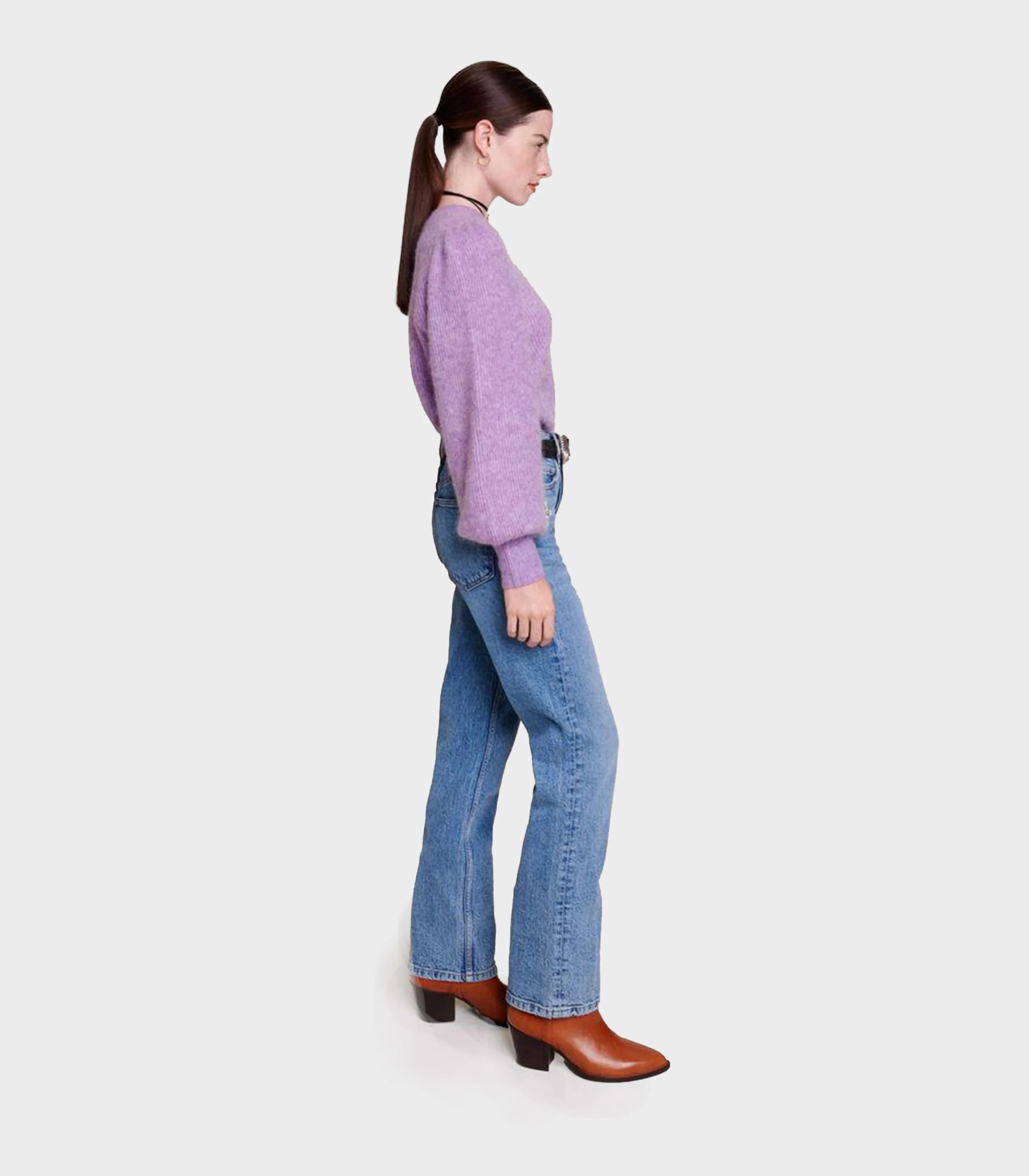 Maje - Straight-Leg Jeans - Image 3