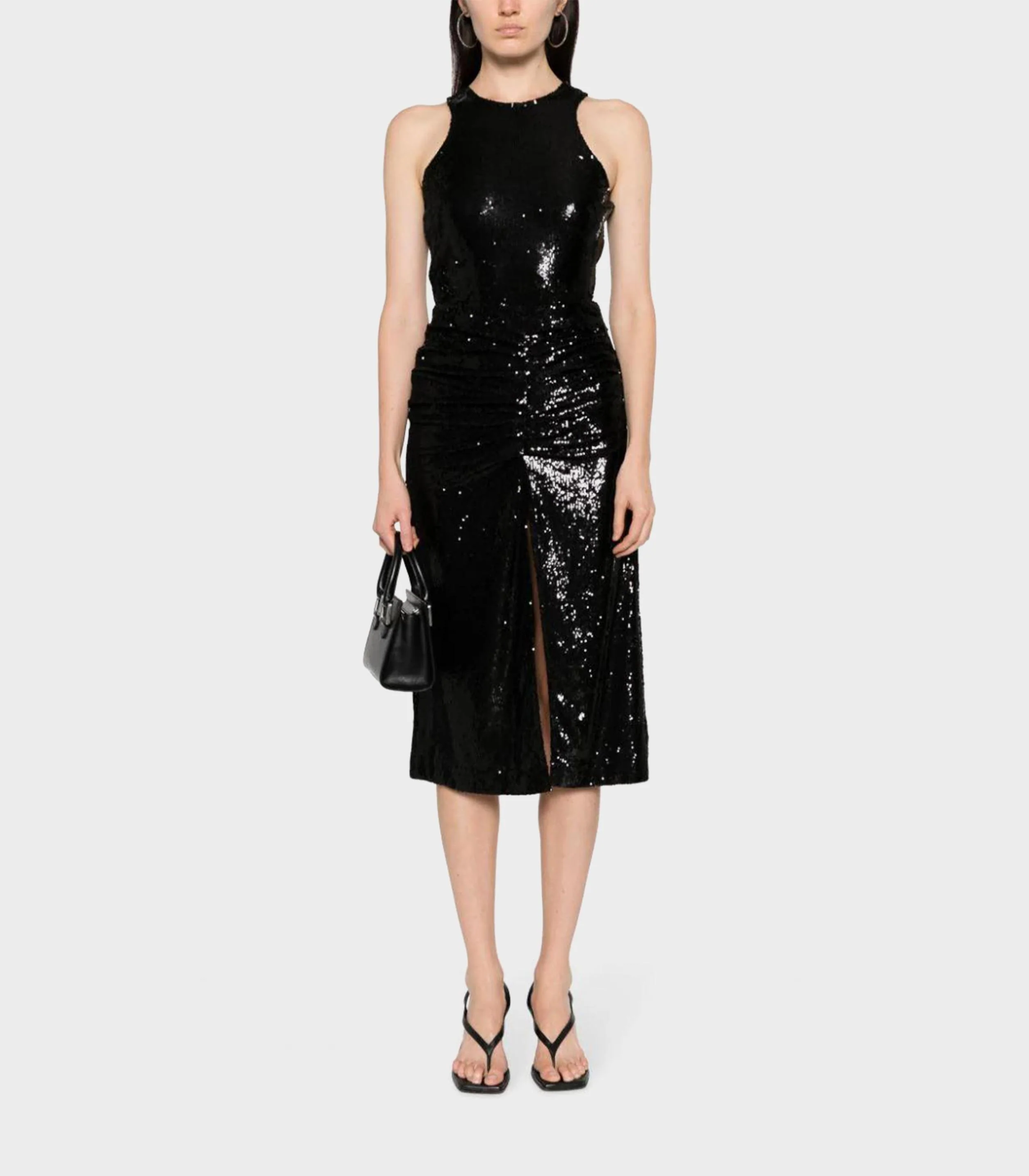 Maje - Sequinned Midi Skirt - Image 4