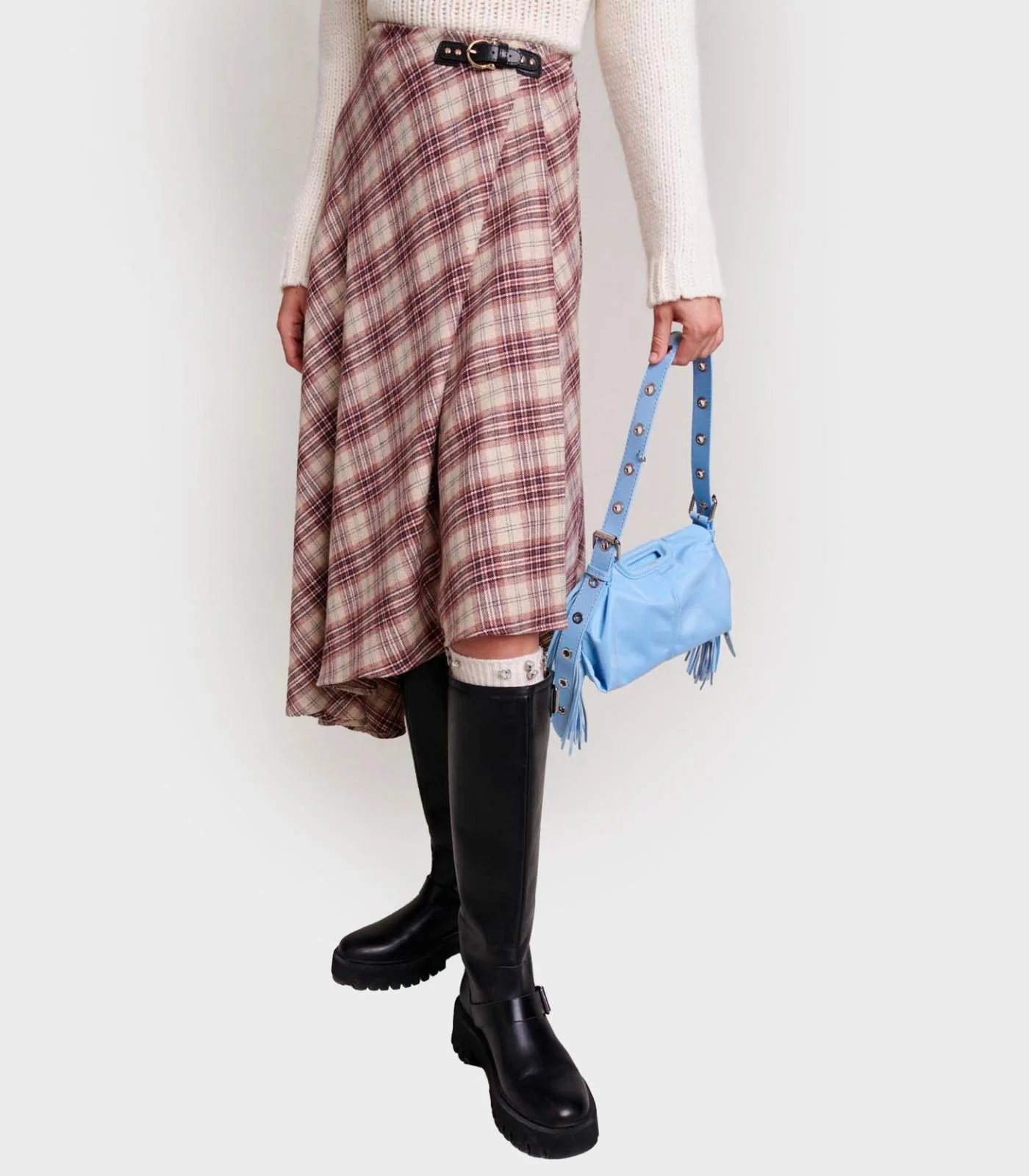 Maje - Asymmetrical Skirt - Image 11