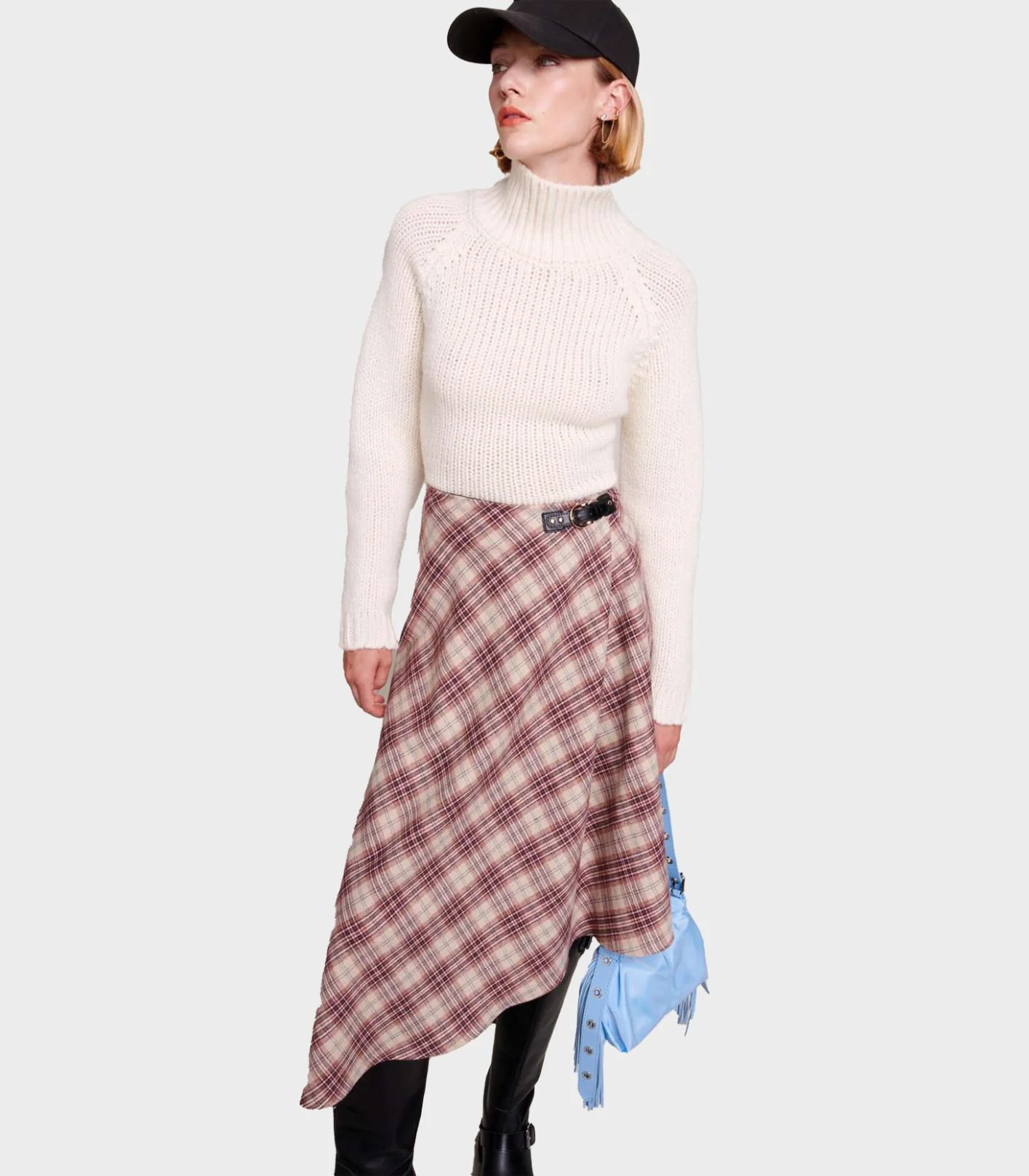 Maje - Asymmetrical Skirt - Image 8