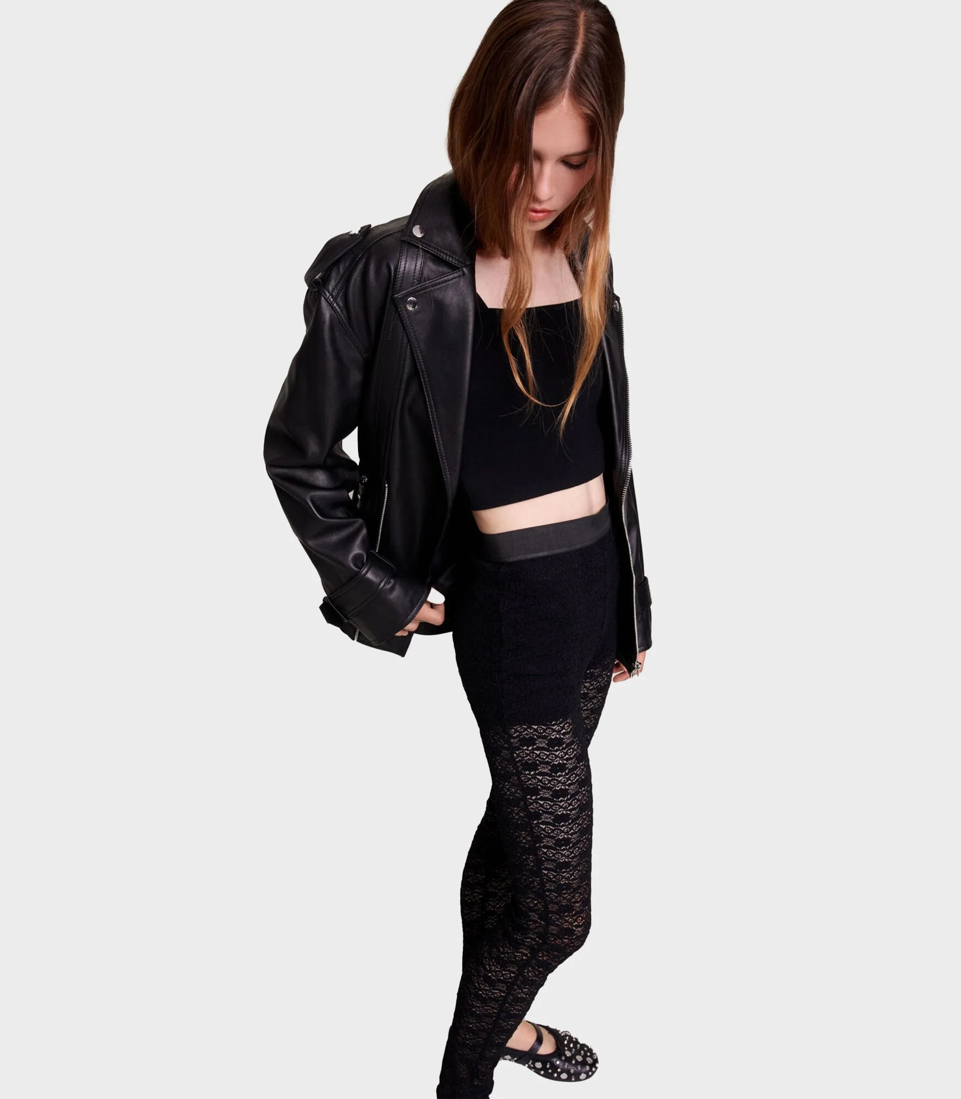 Maje - Lace Leggings - Image 7