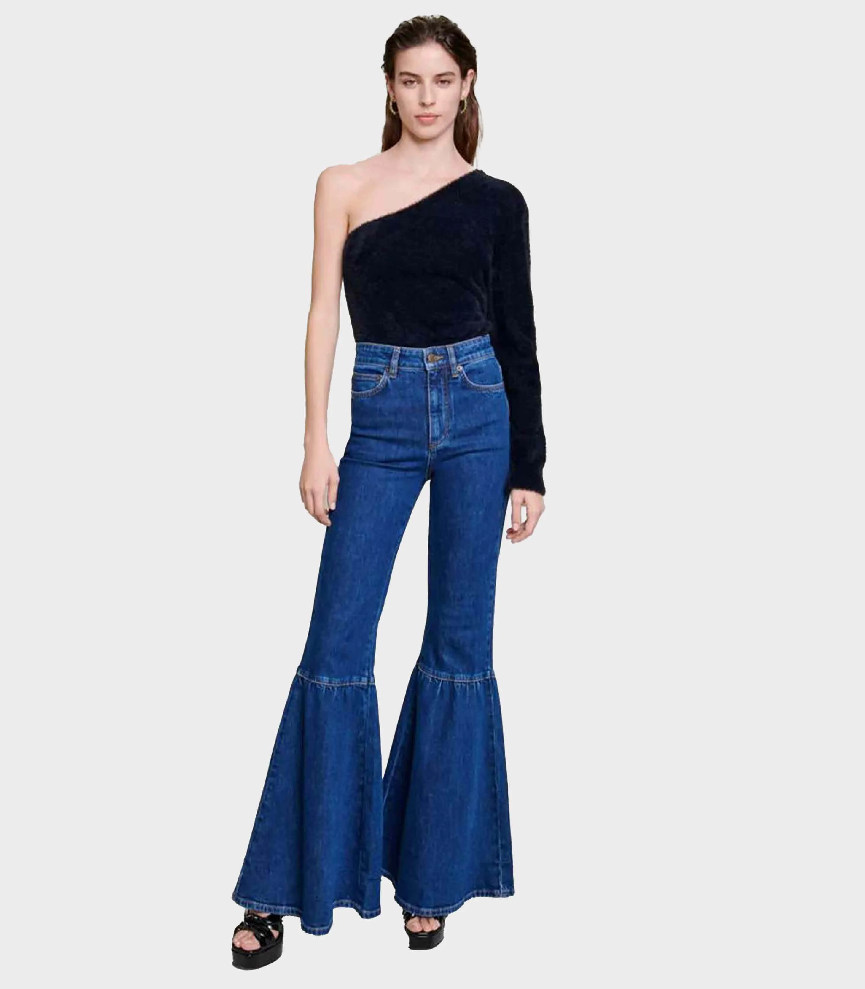 Maje - Off  Shoulder Sweater - Image 2