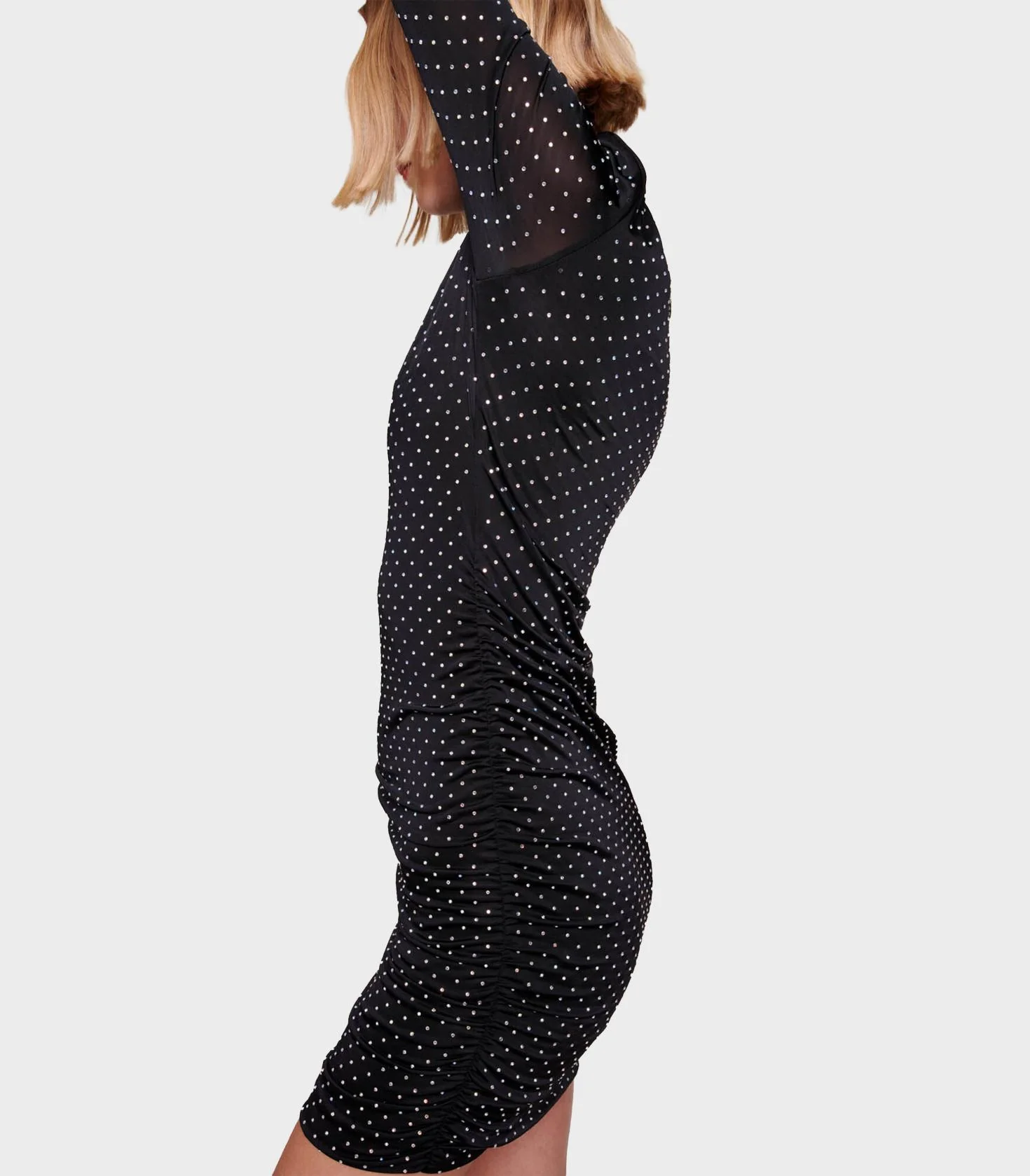 Maje - Short Rhinestone Dress - Image 9