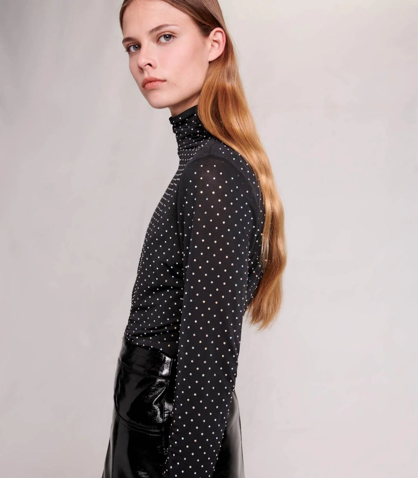 Maje - Rhinestone Top - Image 3