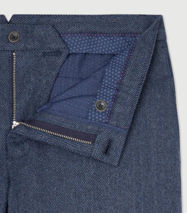 Hackett London - Herringbone Trousers - Image 5