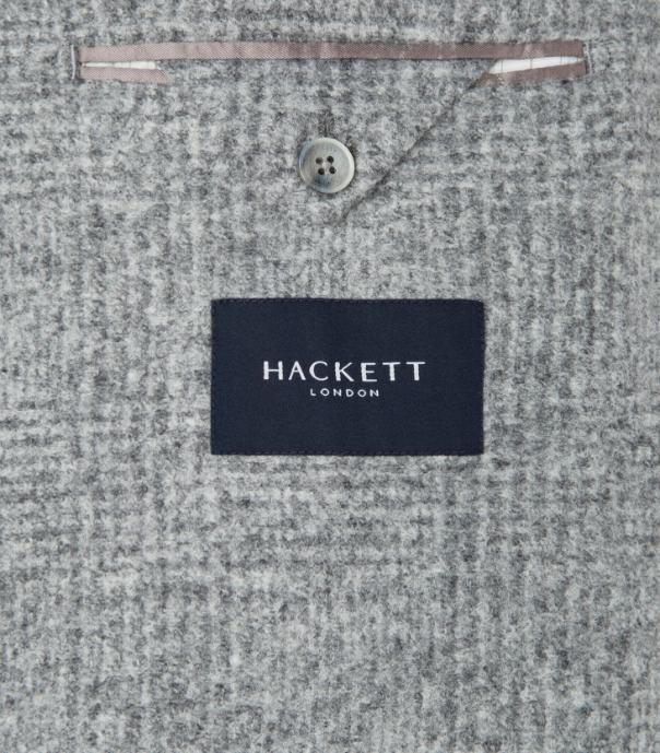 Hackett London - Men's Blazer Brushed Gchk Knit - Image 3