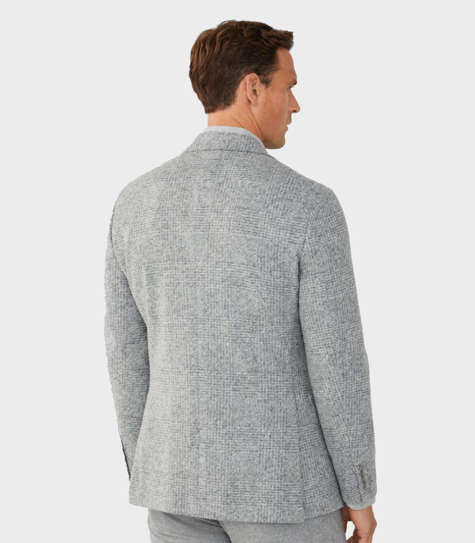 Hackett London - Men's Blazer Brushed Gchk Knit - Image 6
