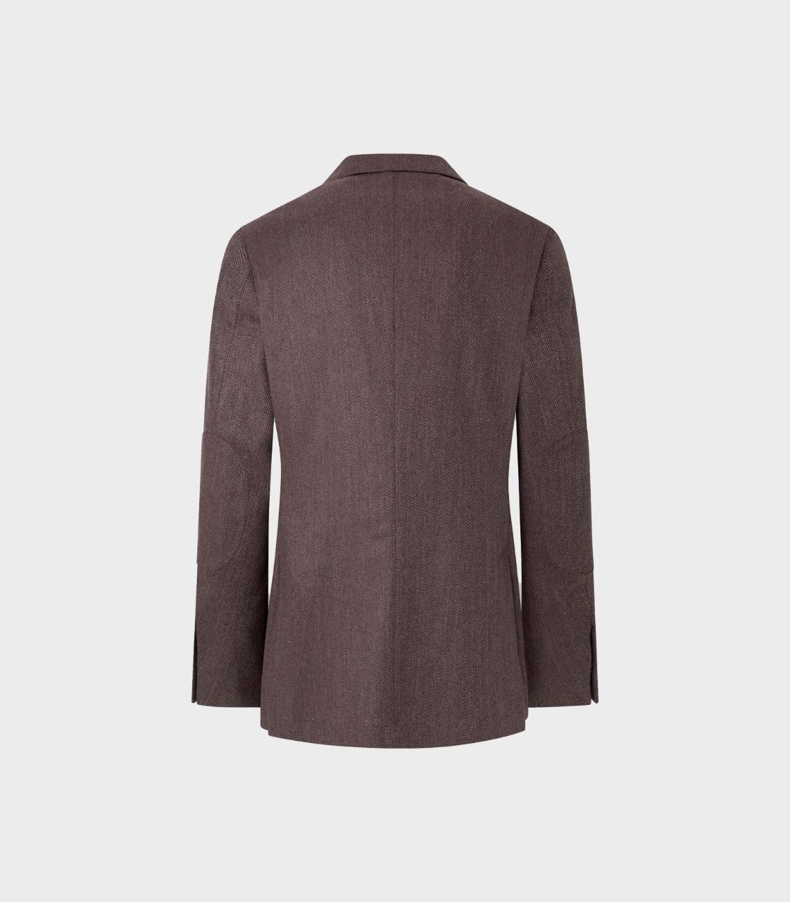 Hackett London - Men's Herringbone Wool Blazer - Image 4