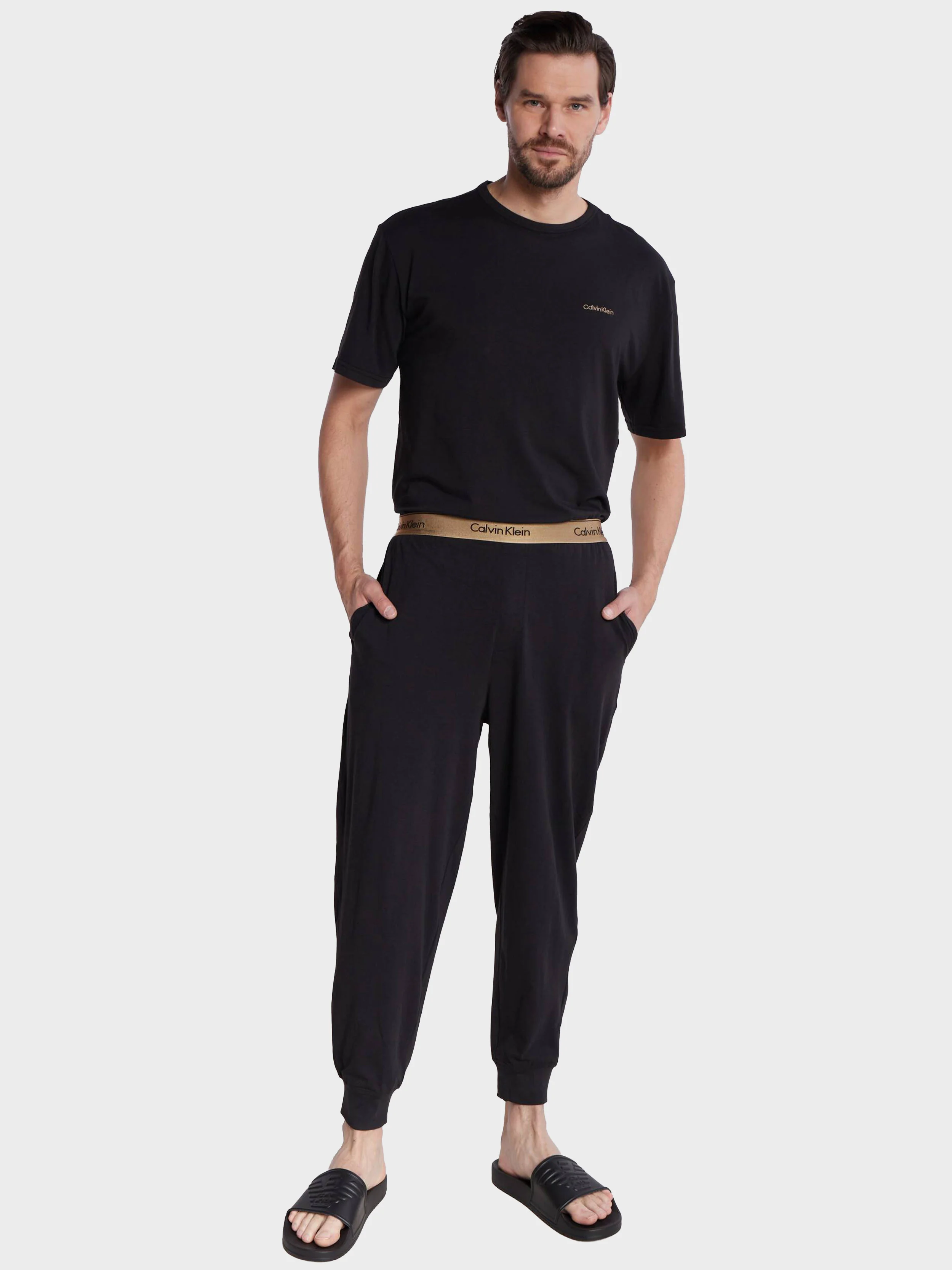 Calvin Klein - Men's Short Sleeve Jogger Pyjama Set - Image 3