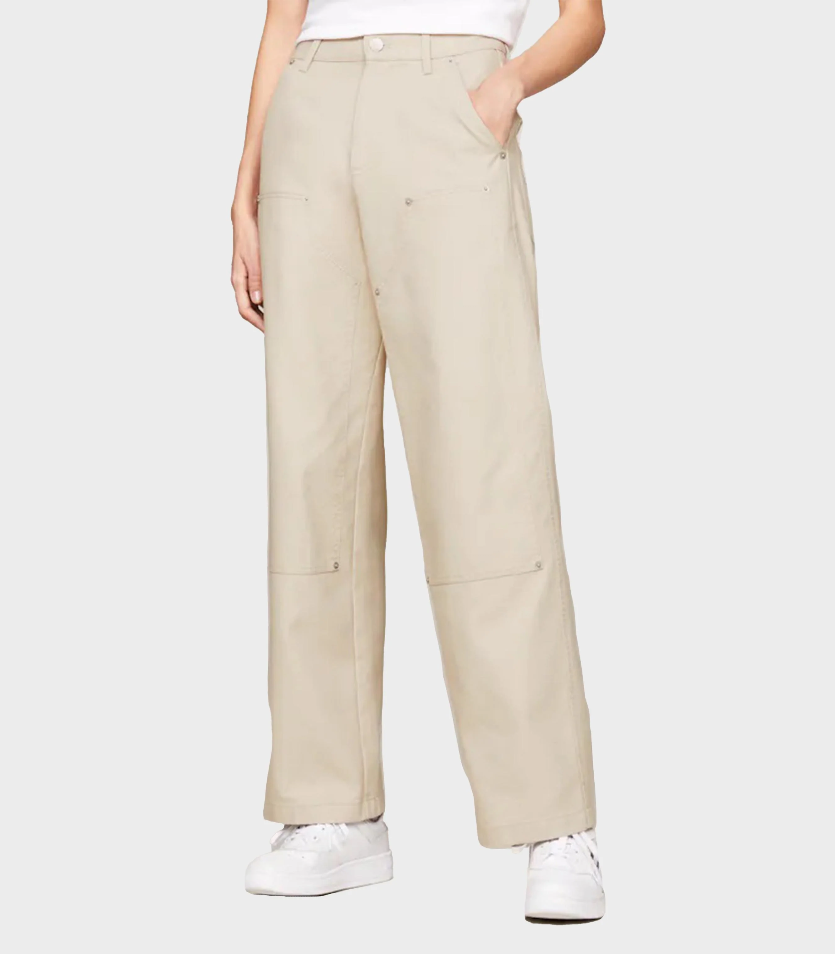 Tommy Hilfiger Jeans - Dual Gender Oversized Twill Carpenter Trousers - Image 2
