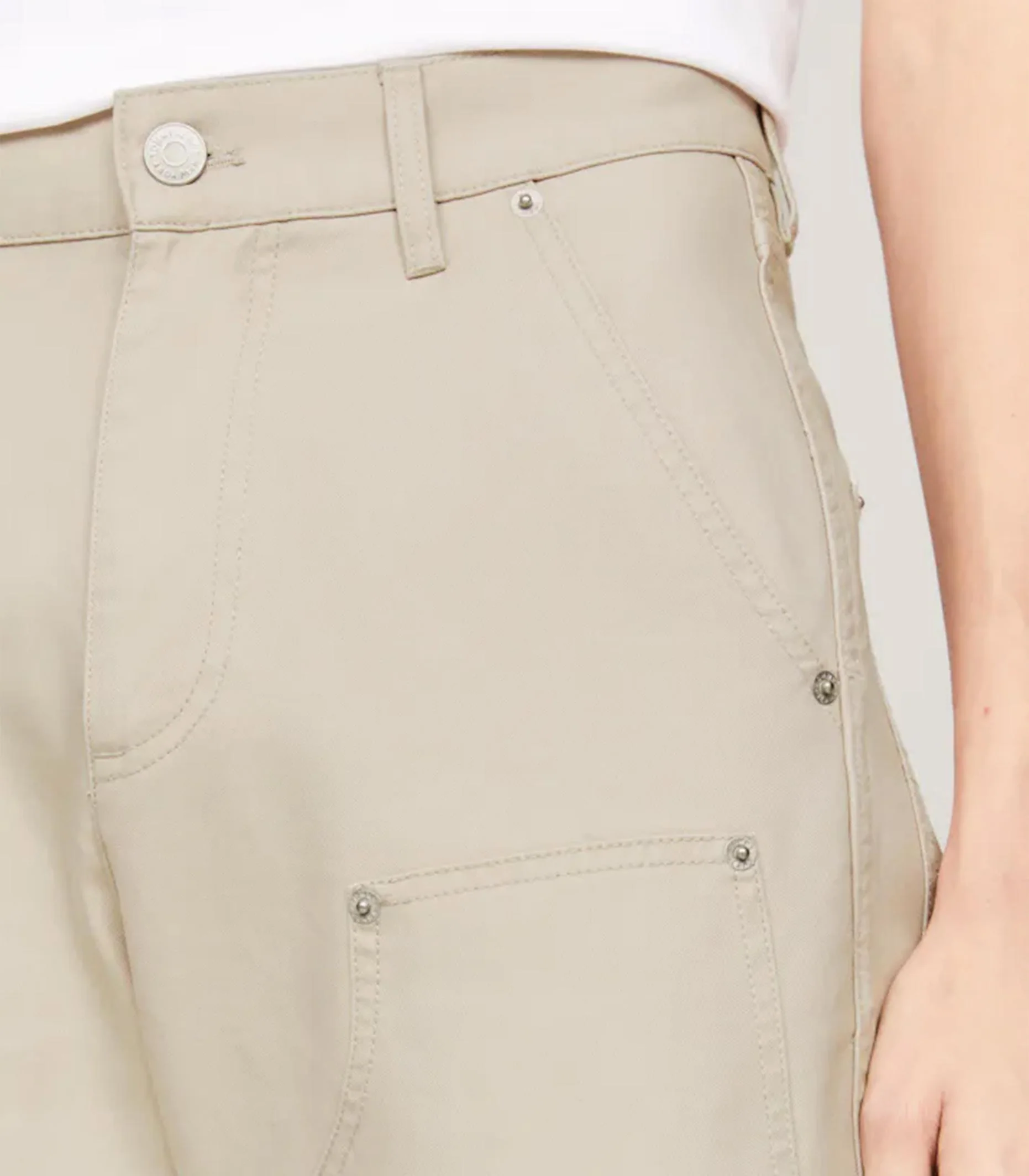 Tommy Hilfiger Jeans - Dual Gender Oversized Twill Carpenter Trousers - Image 5