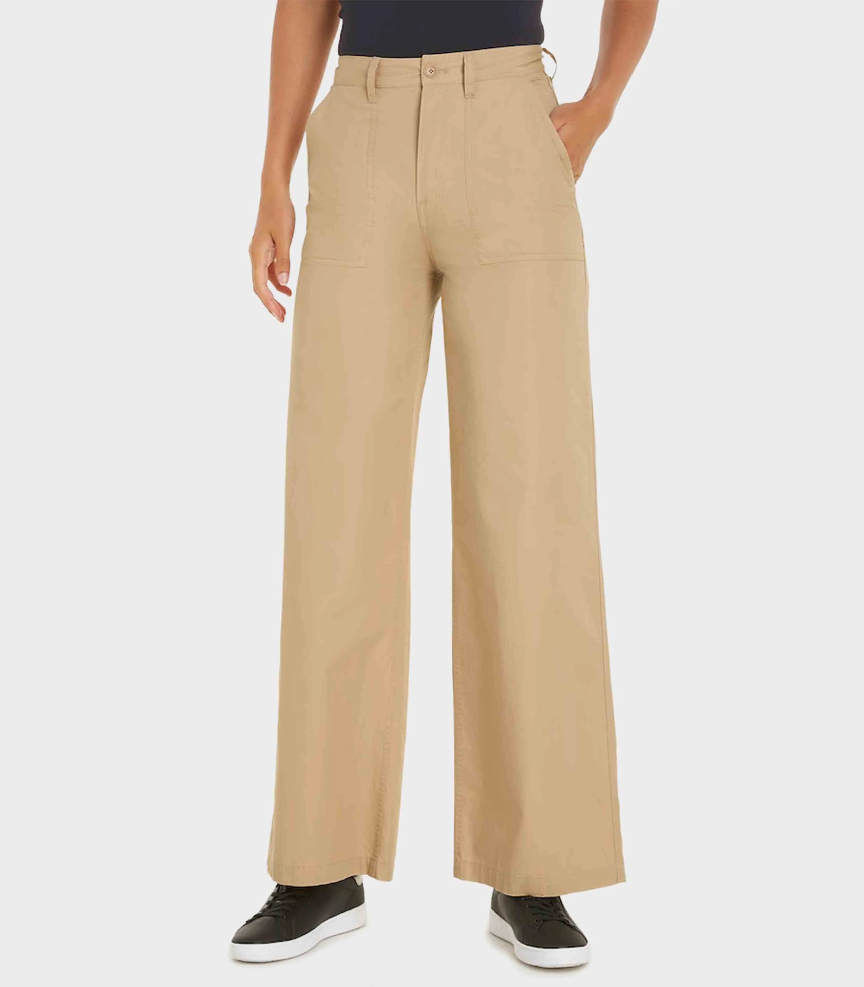 Tommy Hilfiger Jeans - Claire High Rise Wide Leg Cargo Trousers - Image 2
