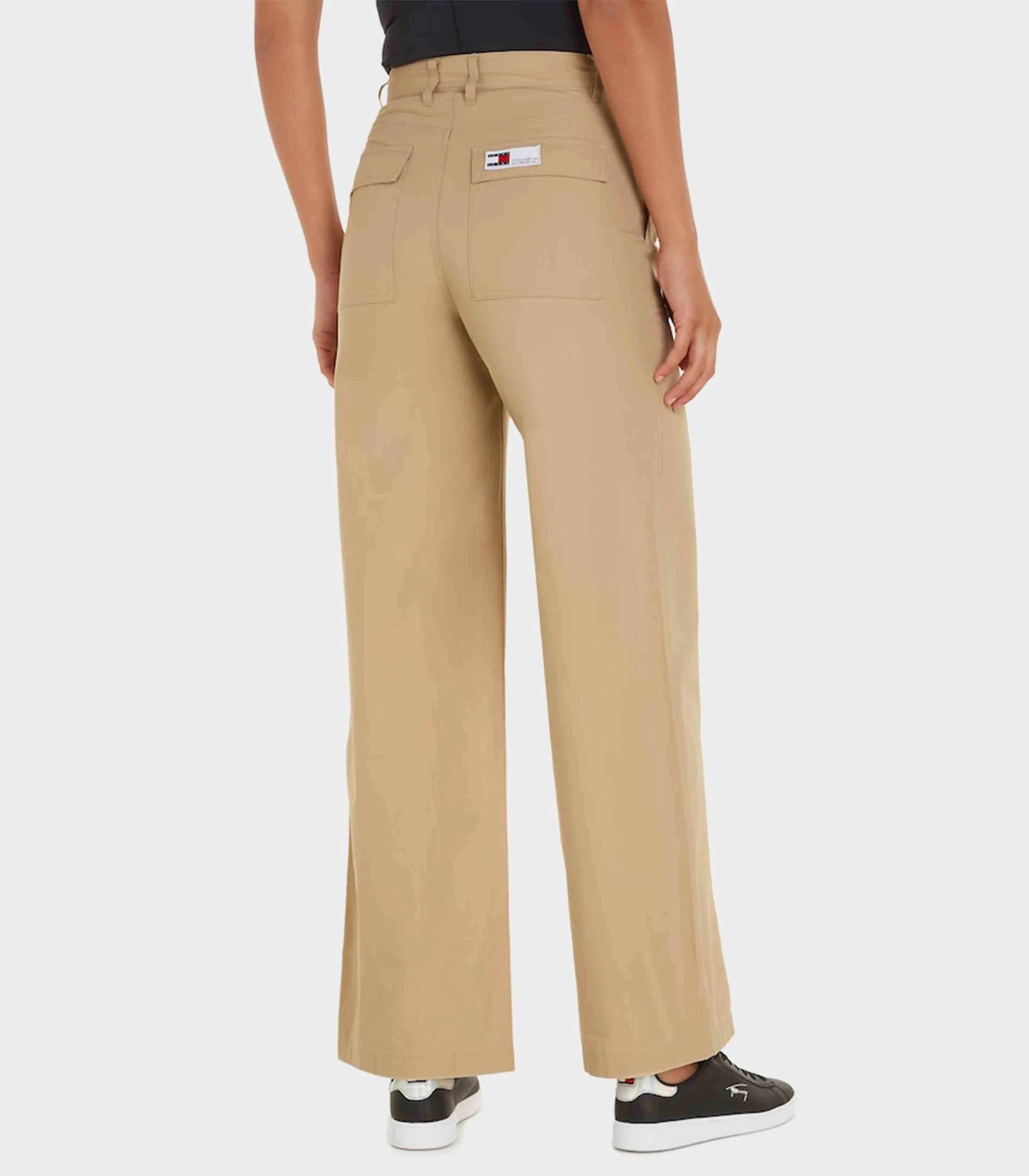 Tommy Hilfiger Jeans - Claire High Rise Wide Leg Cargo Trousers - Image 3