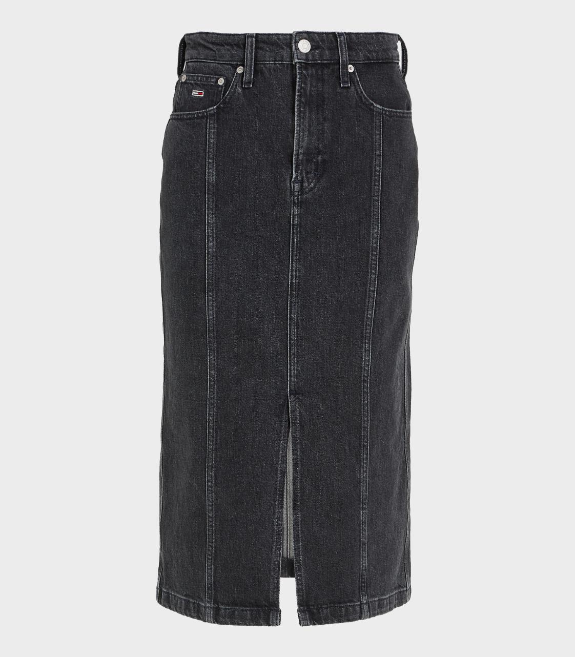 Tommy Hilfiger Jeans - Claire High Rise Denim Midi Skirt - Image 4