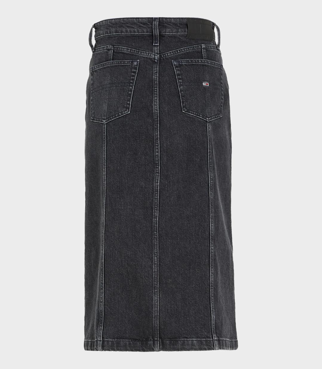 Tommy Hilfiger Jeans - Claire High Rise Denim Midi Skirt - Image 5