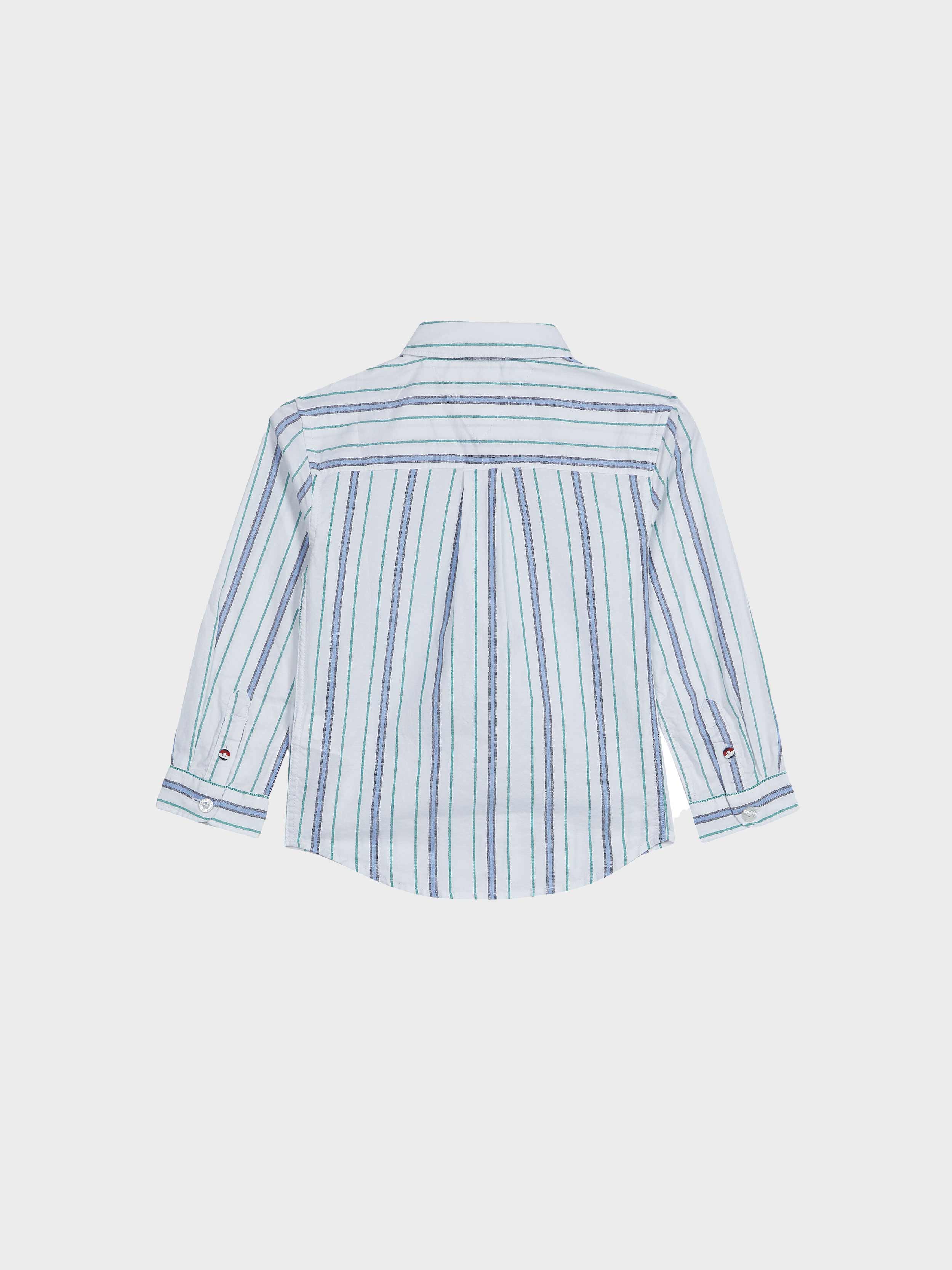 Tommy Hilfiger  - Boys  Flex Striped Shirt - Image 3