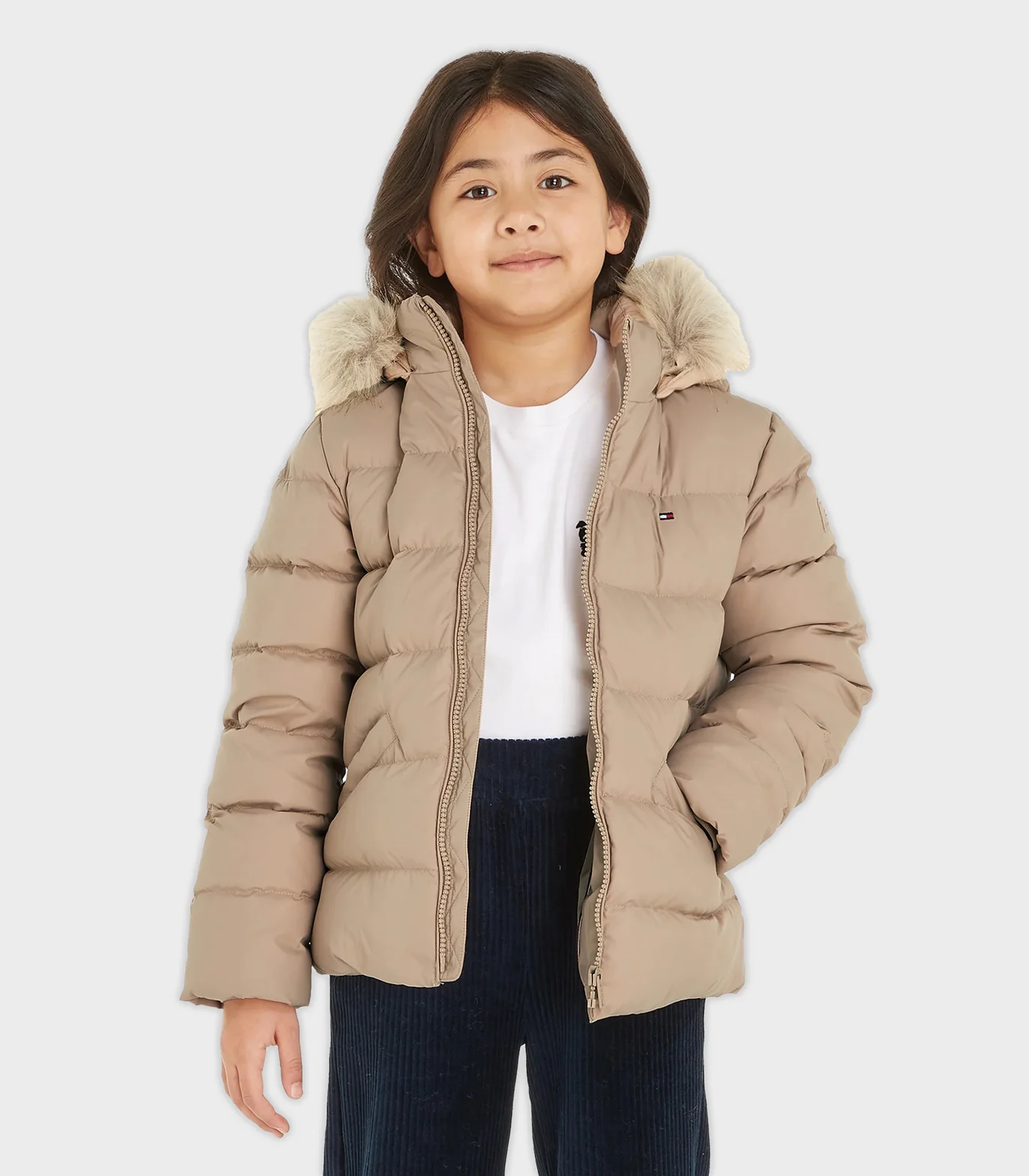 Tommy Hilfiger - Girls' Essential Quilted Jacket Regular Fit - Image 2