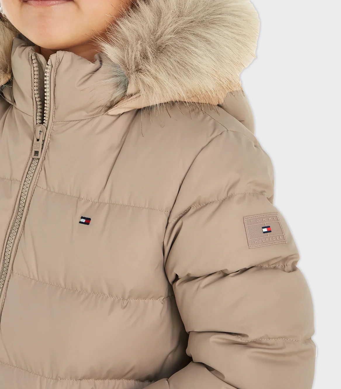 Tommy Hilfiger - Girls' Essential Quilted Jacket Regular Fit - Image 4