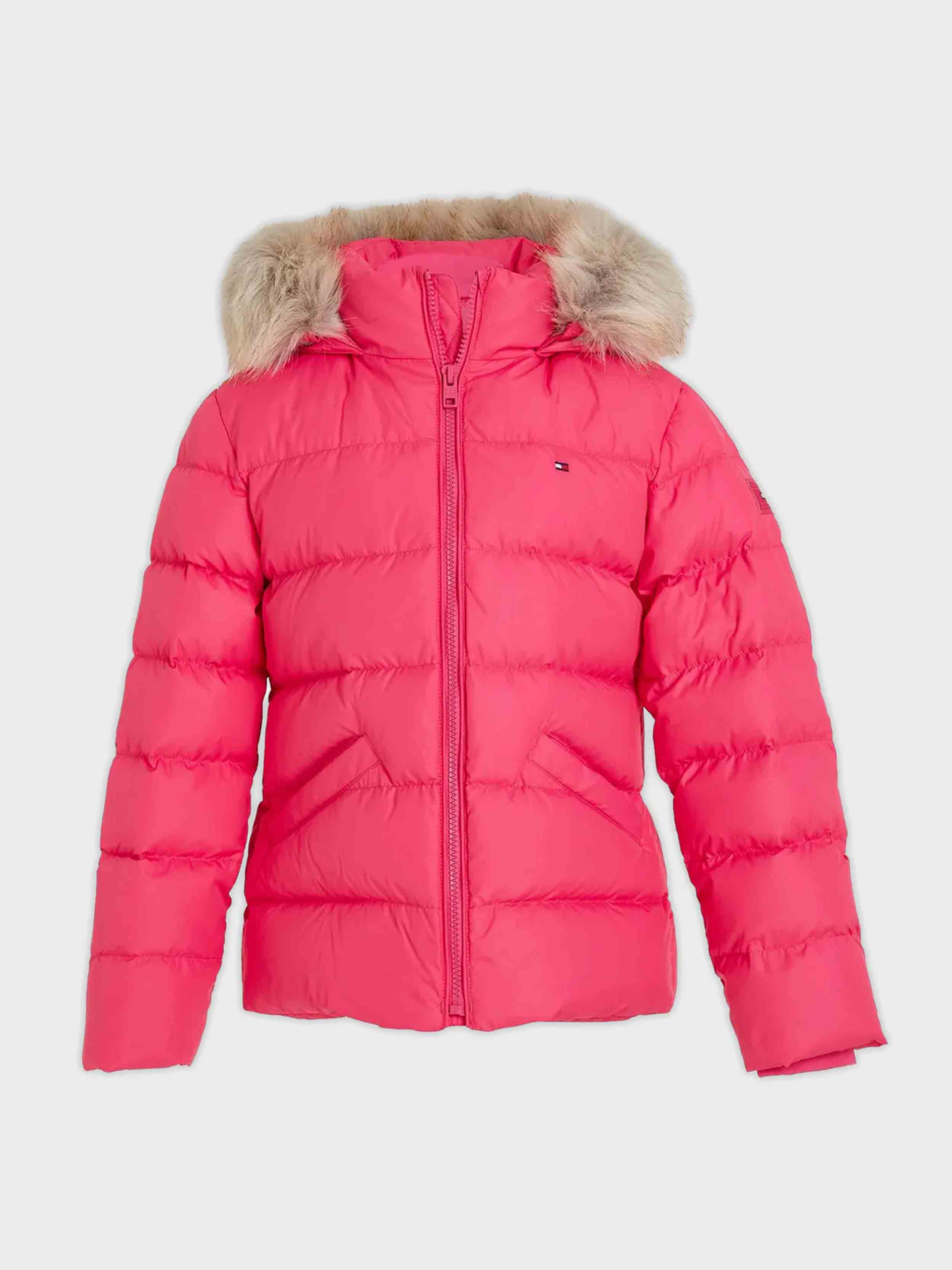 Tommy Hilfiger - Girls' Essential Quilted Jacket Regular Fit - Image 6
