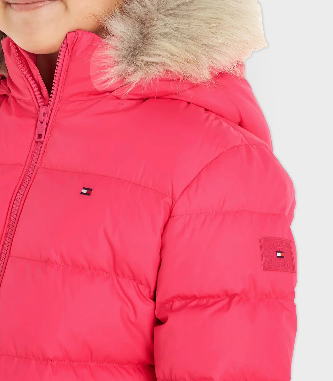 Tommy Hilfiger - Girls' Essential Quilted Jacket Regular Fit - Image 9