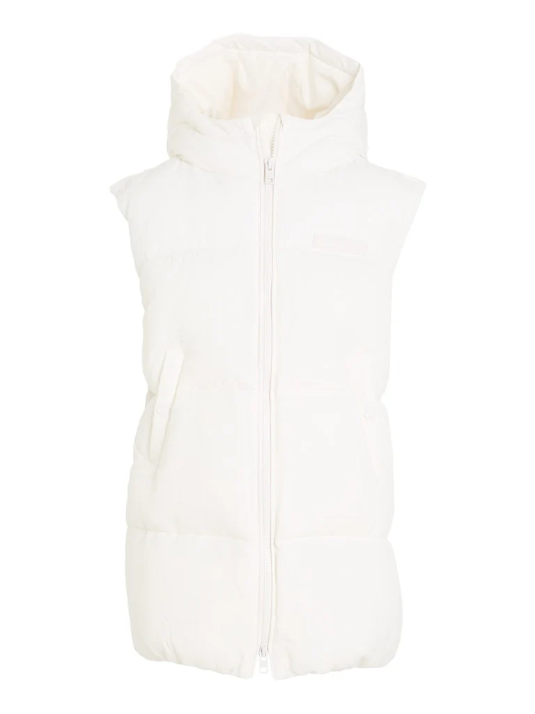 Tommy Hilfiger  - Girls -  New York Long Puffer Vest - Image 2