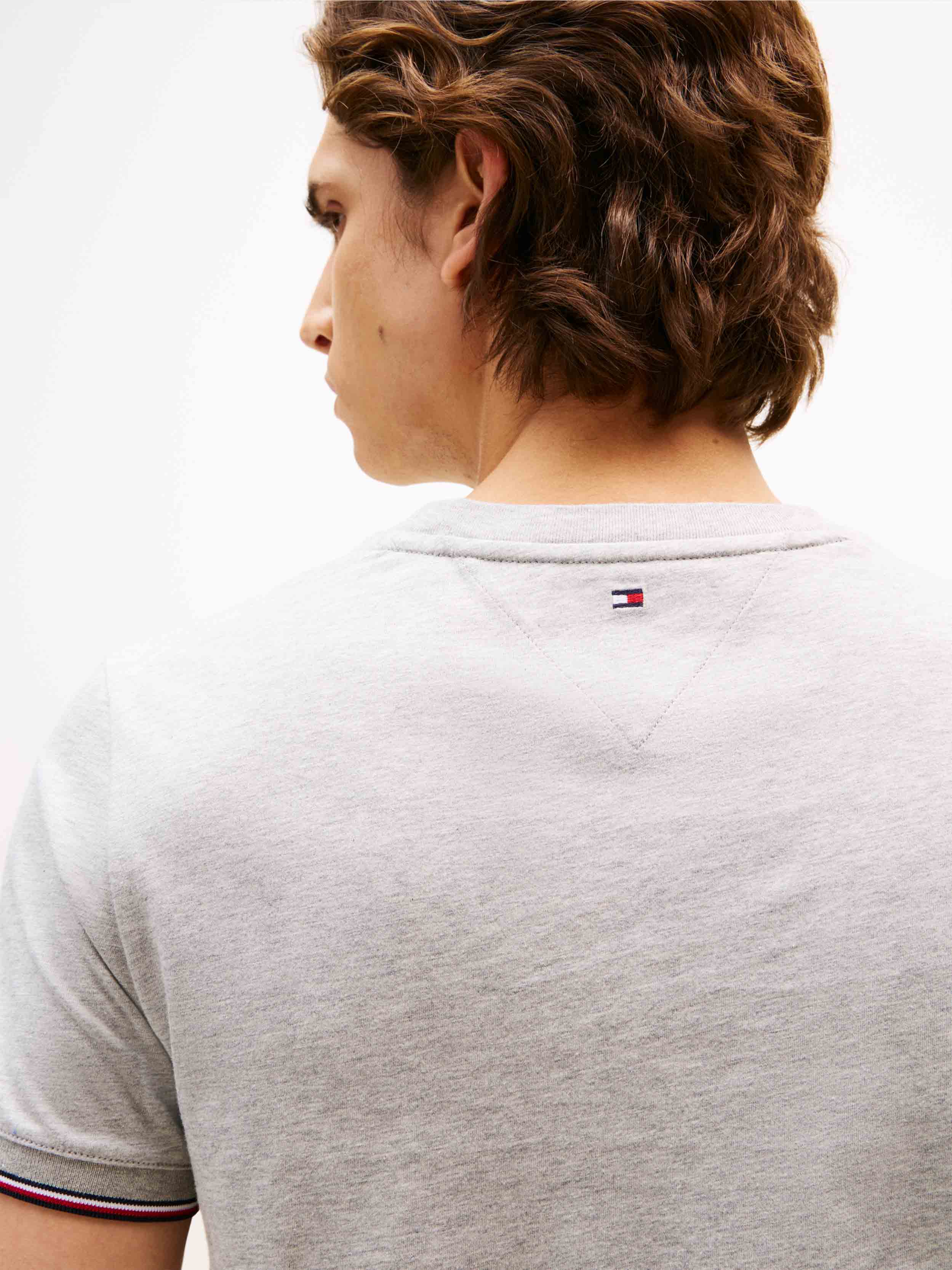 Tommy Hilfiger - Men's Tipped Slim Crew T-Shirt - Image 11