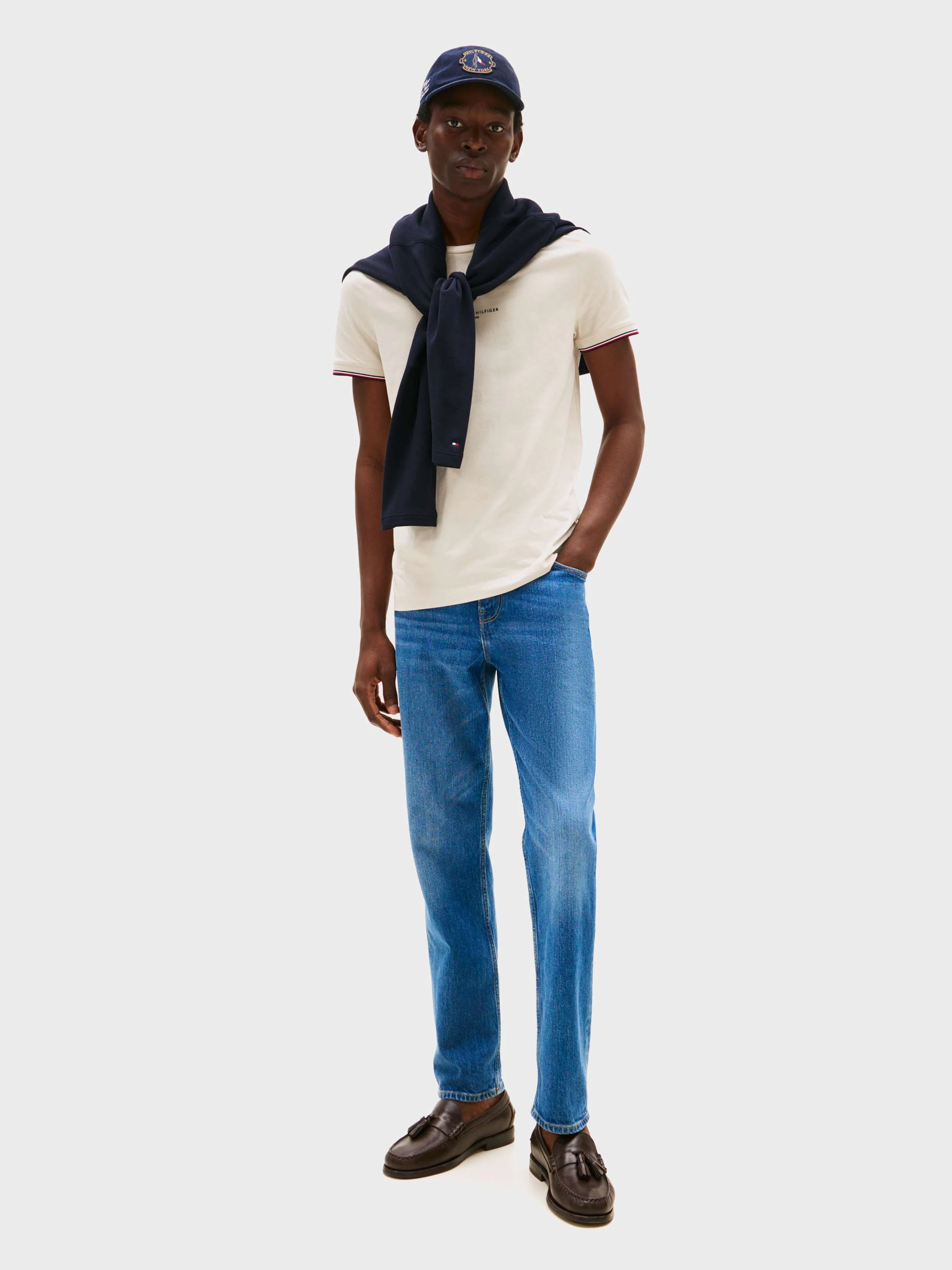 Tommy Hilfiger - Men's Tipped Slim Crew T-Shirt - Image 13