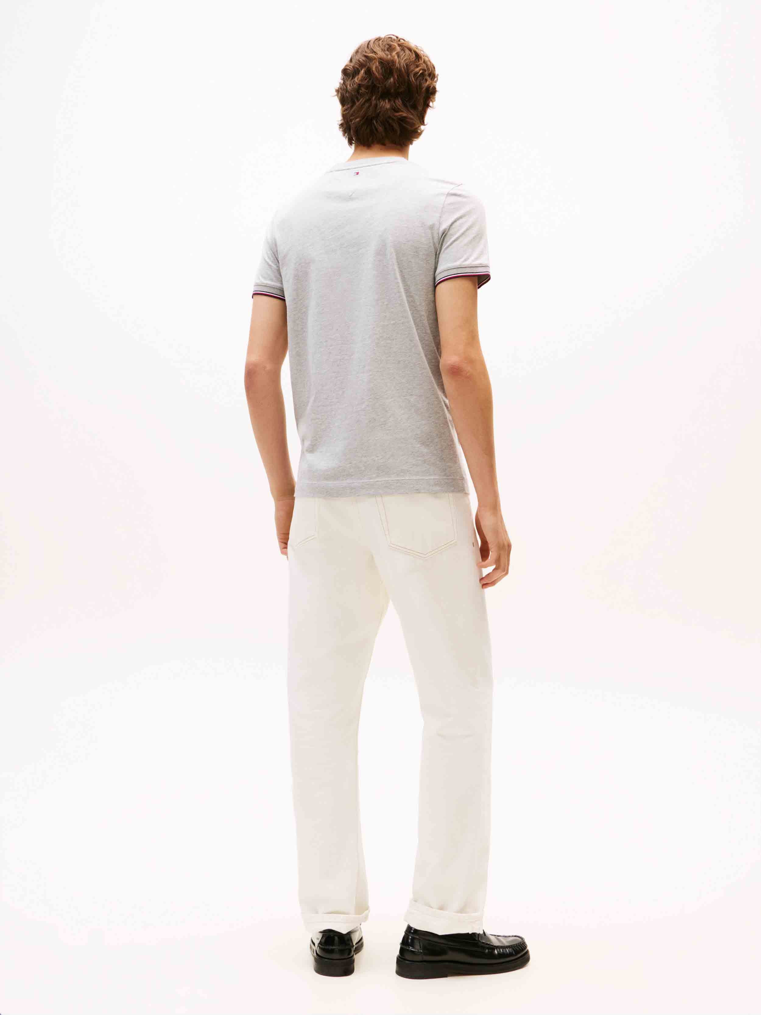 Tommy Hilfiger - Men's Tipped Slim Crew T-Shirt - Image 9