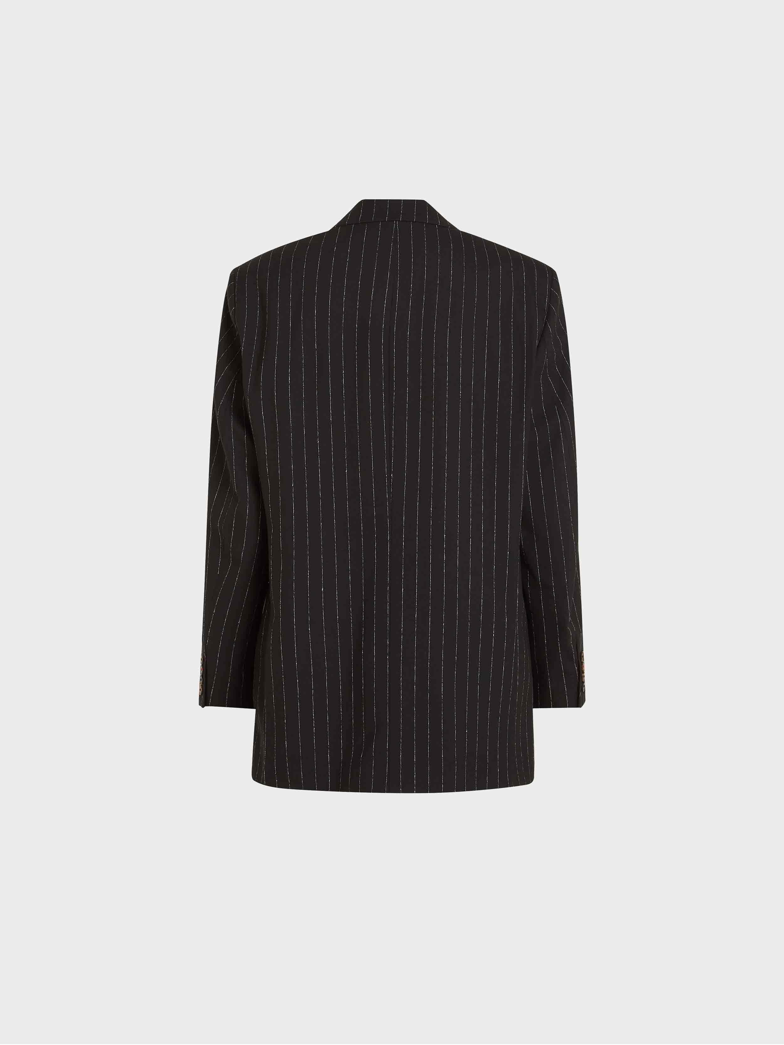 Tommy Hilfiger - Women's Oversized Prep Pinstripe Blazer - Image 6