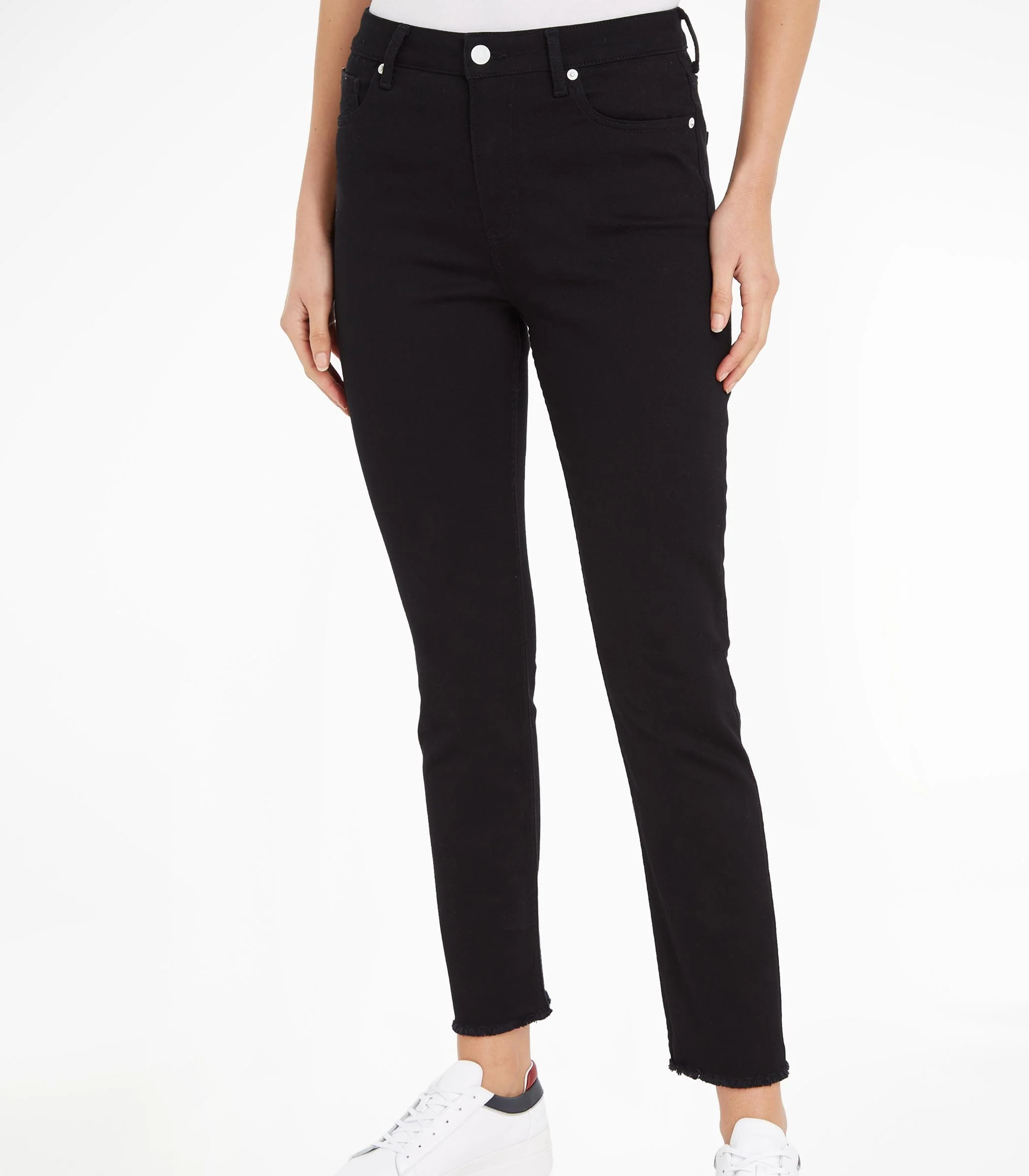 Tommy Hilfiger - High Rise Slim Cigarette Ankle Jeans - Image 2