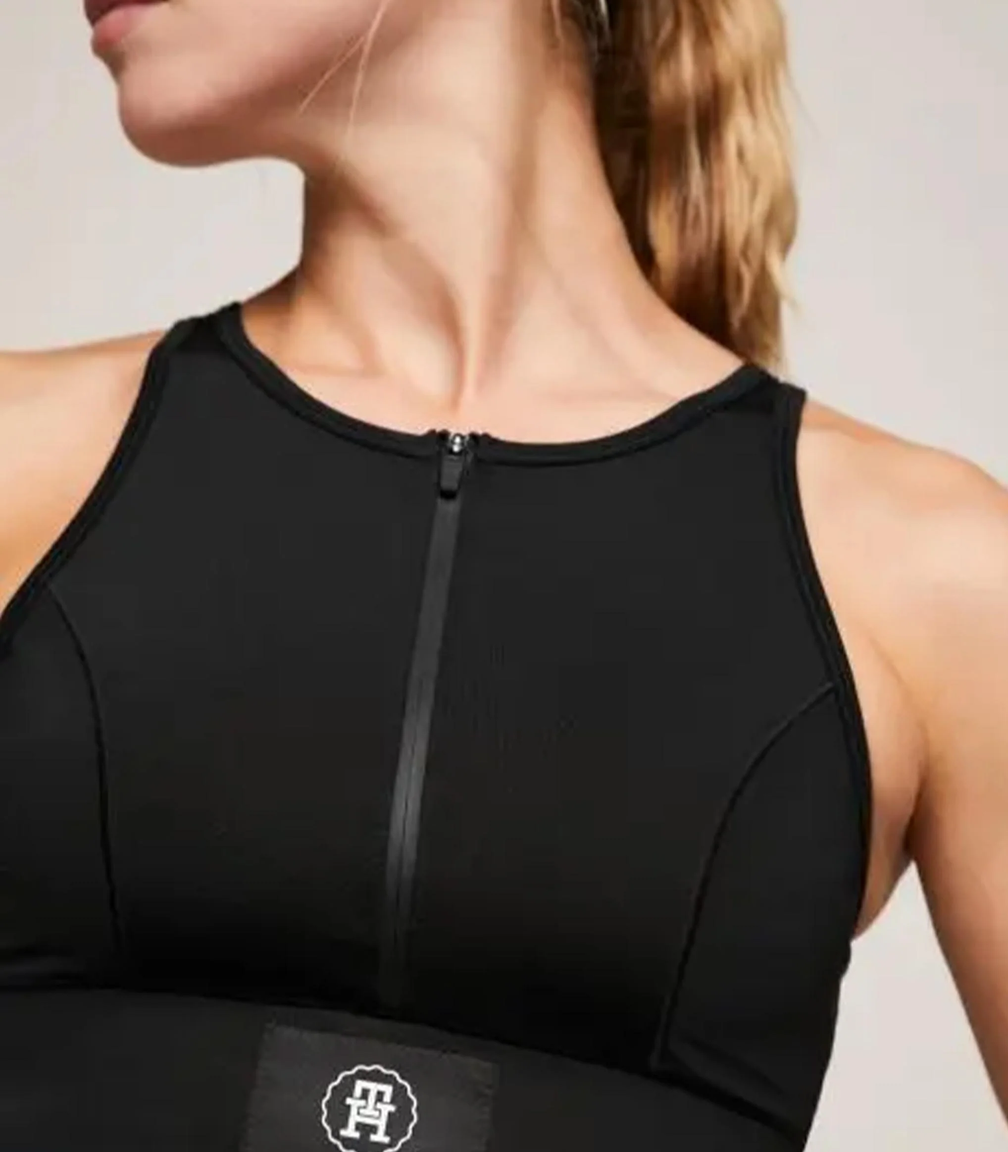 Tommy Hilfiger - Smd Mid Int Zip Bonded Bra - Image 9