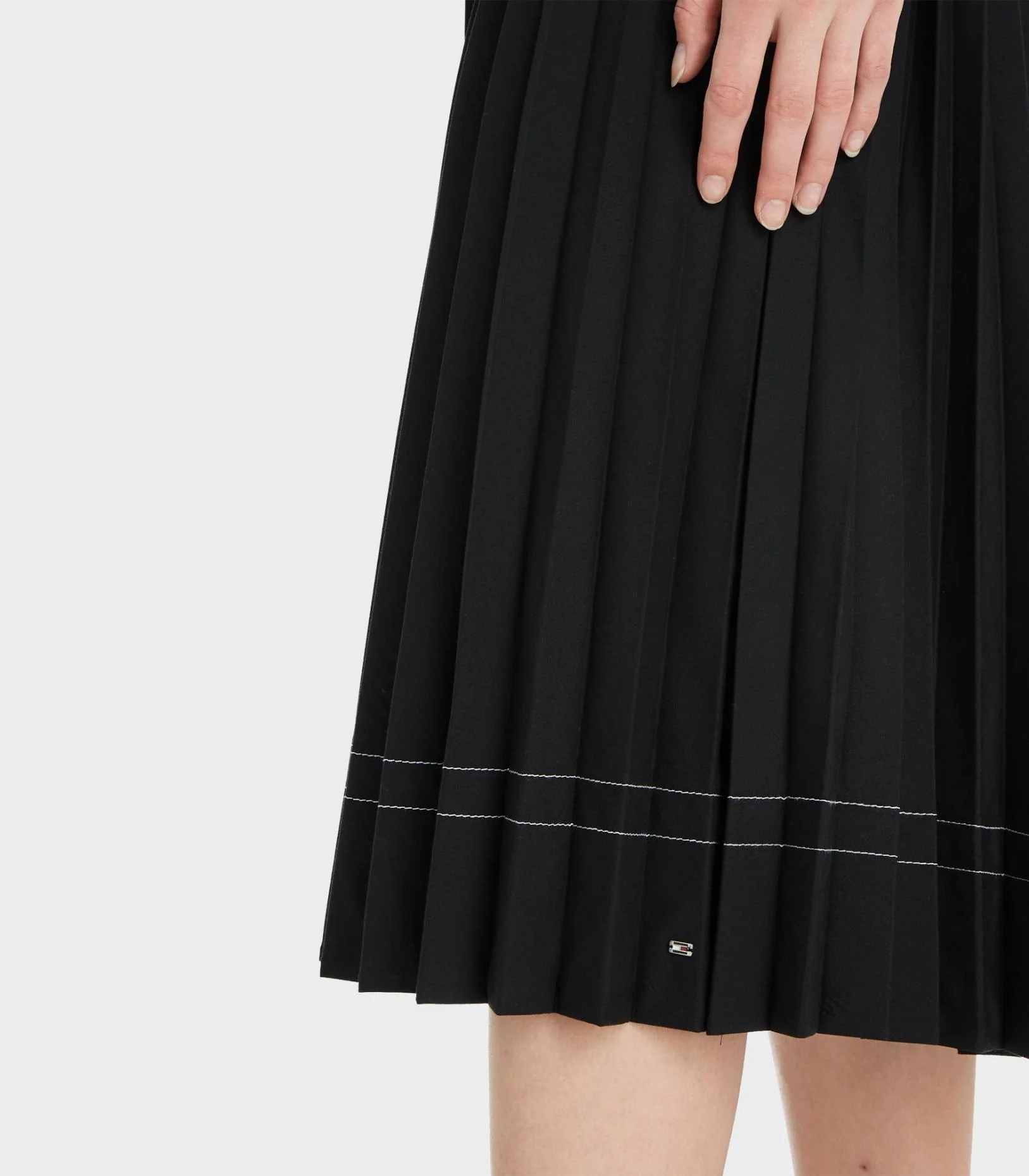 Tommy Hilfiger - Stitch Pleated Midi Dress Regular Fit - Image 4
