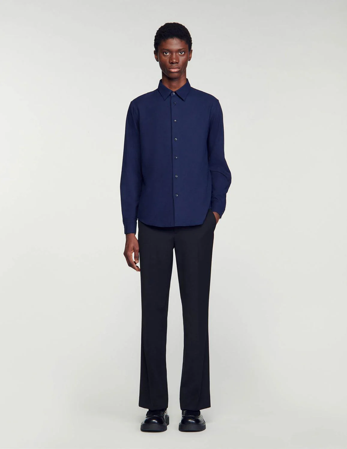 SANDRO - Men's Flannel Shirt - Image 4
