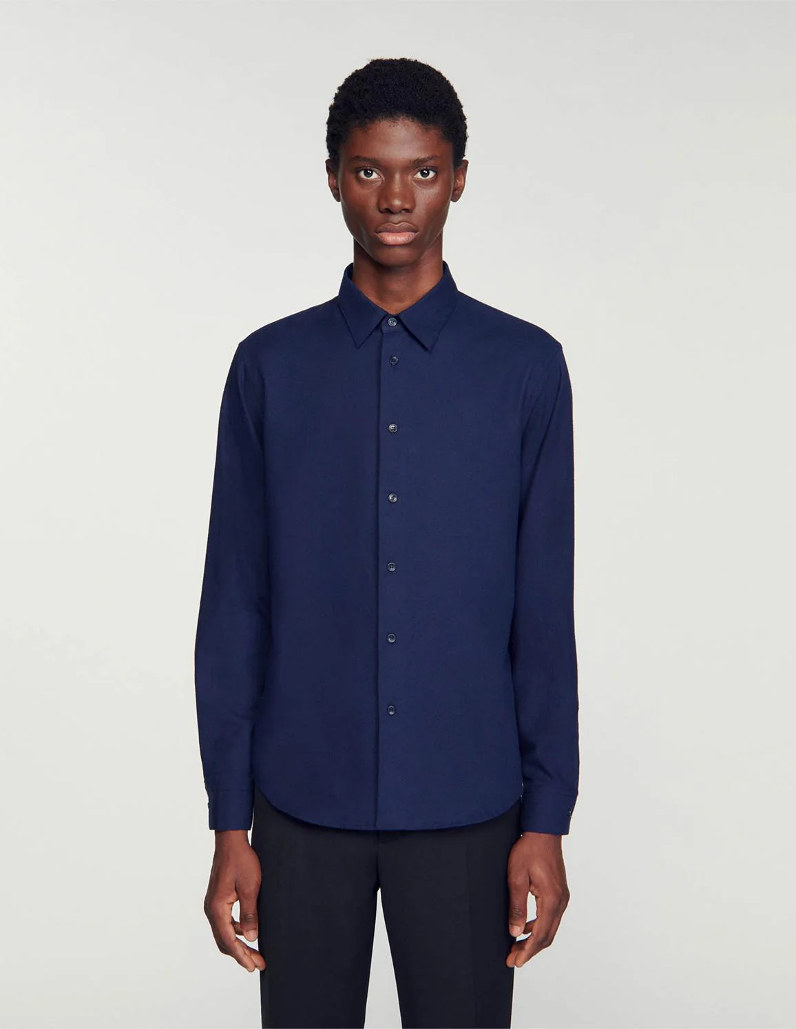 SANDRO - Men's Flannel Shirt - Image 9