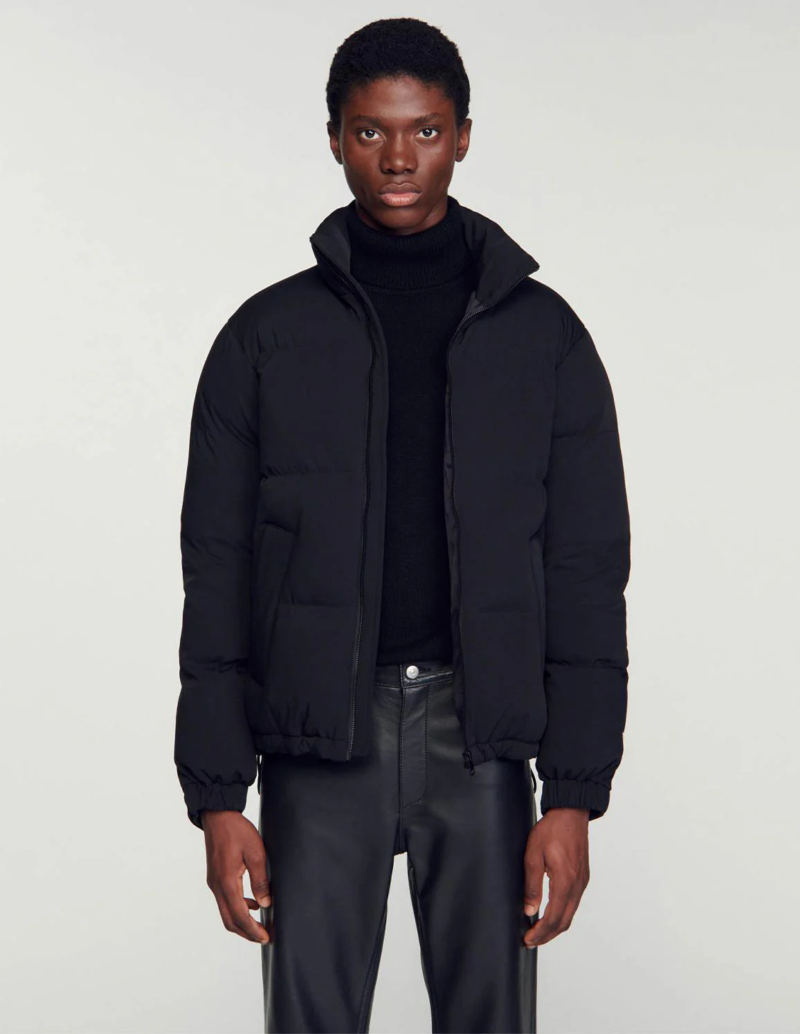 SANDRO - Men's Oversized Puffer Jacket - Image 6
