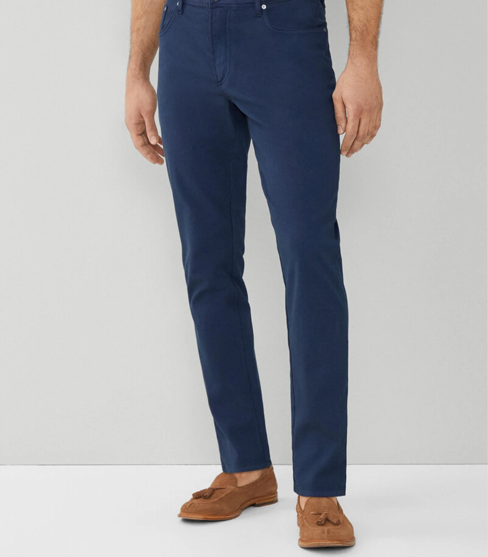 Hackett London - Men's Slim Fit Trinity Trousers - Image 10