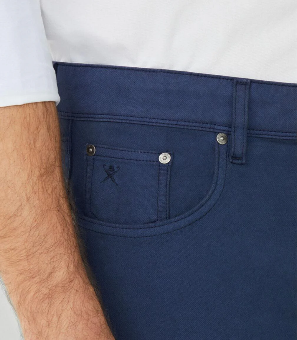 Hackett London - Men's Slim Fit Trinity Trousers - Image 12