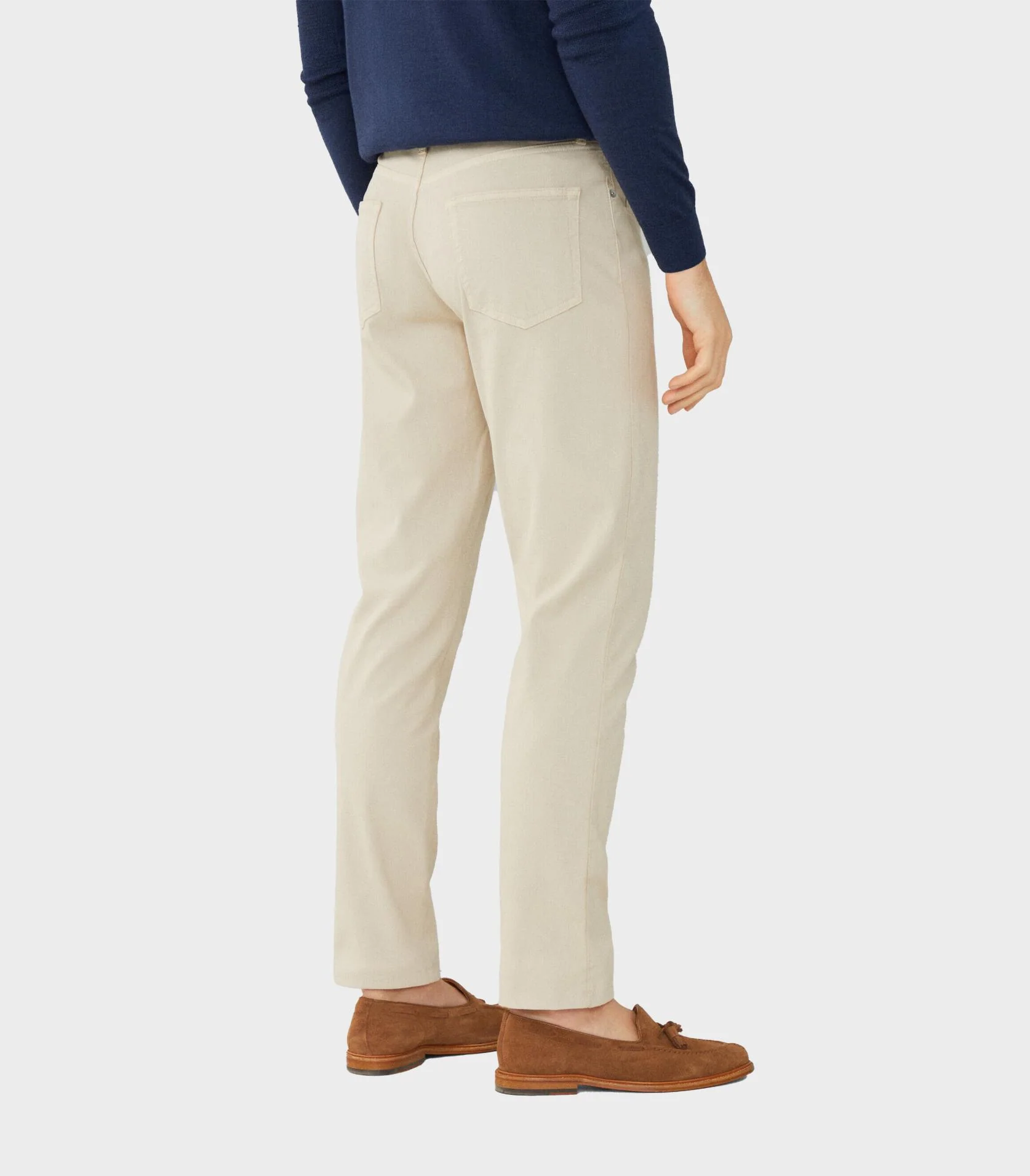 Hackett London - Men's Slim Fit Trinity Trousers - Image 6