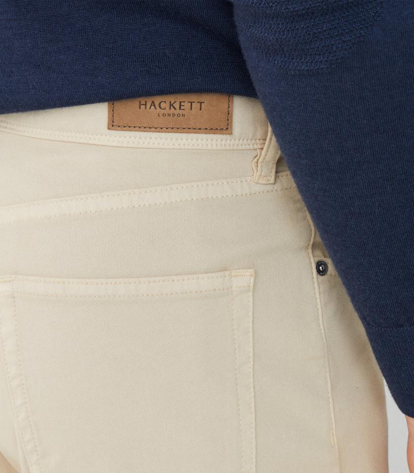 Hackett London - Men's Slim Fit Trinity Trousers - Image 7