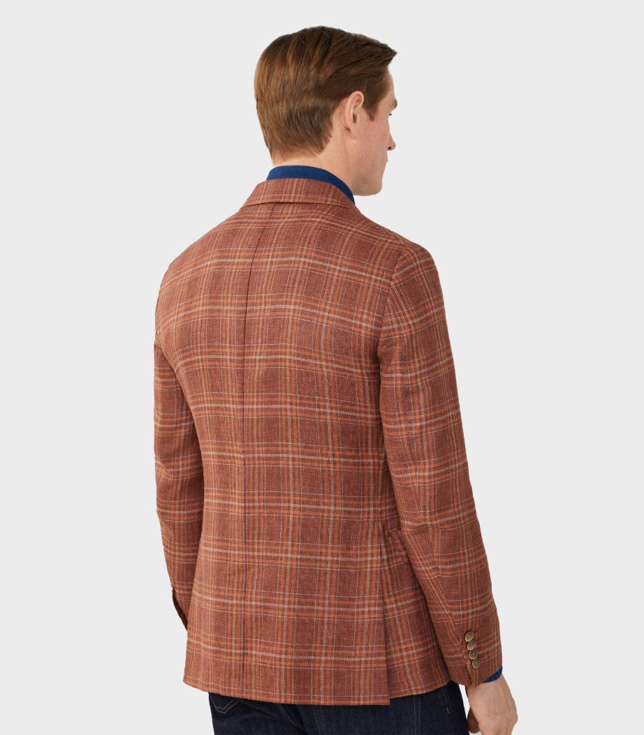 Hackett London - Men's Check Blazer - Image 3
