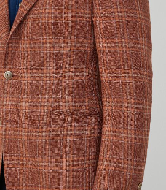 Hackett London - Men's Check Blazer - Image 7