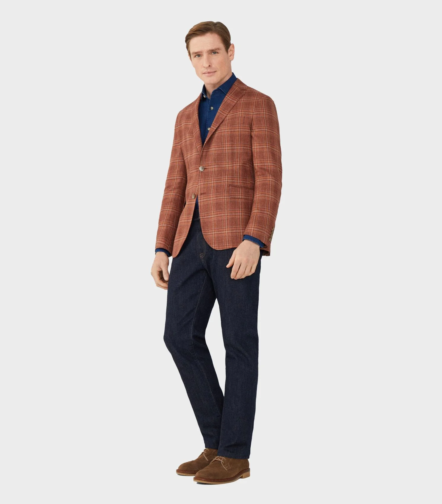 Hackett London - Men's Check Blazer - Image 8