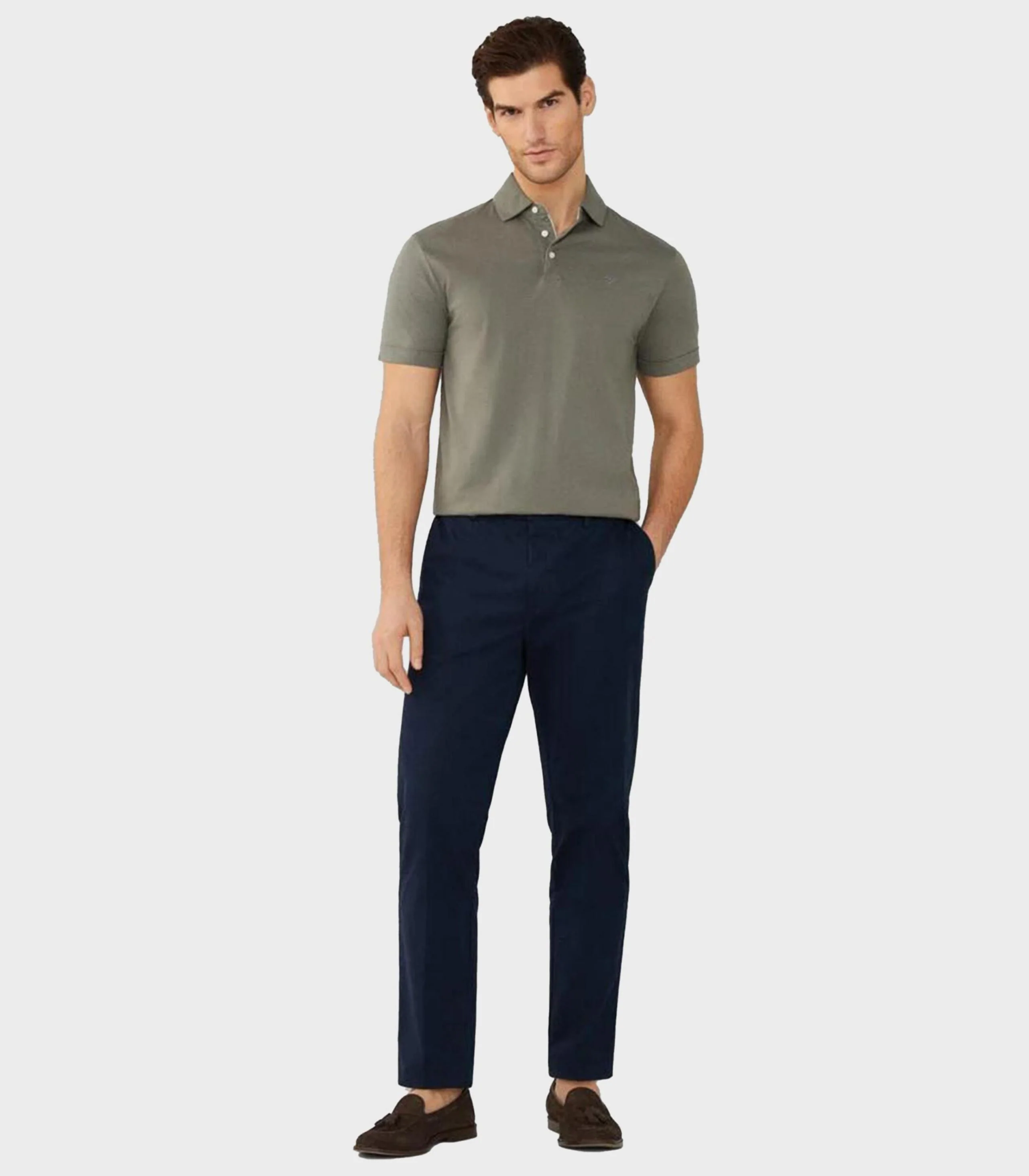 Hackett London - Classic Fit Pima Polo - Image 13