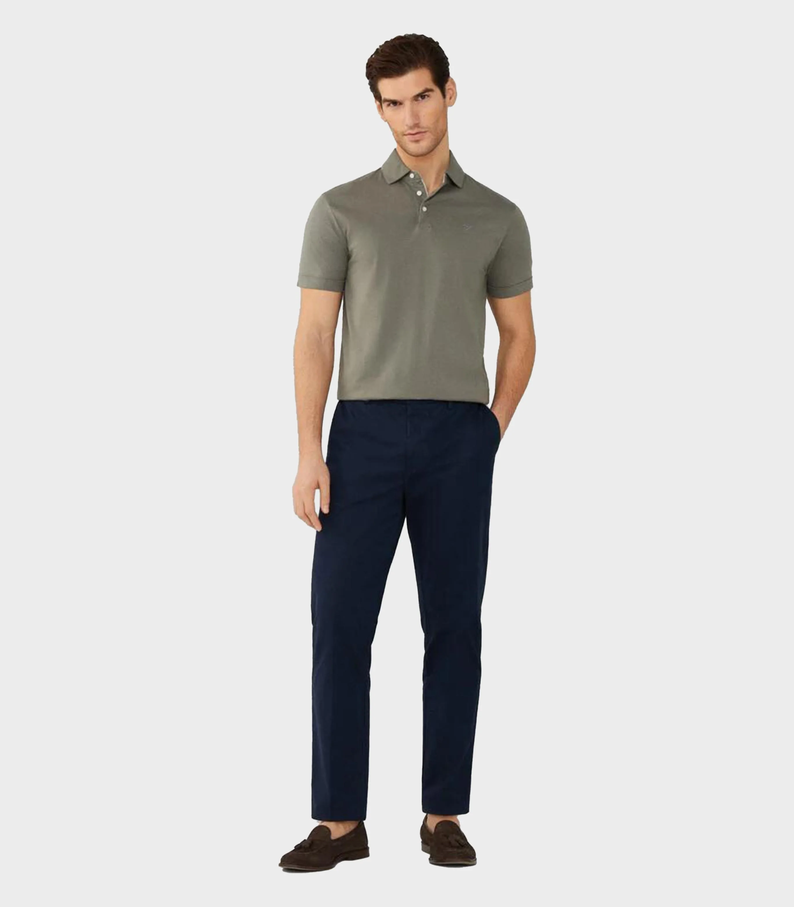 Hackett London - Classic Fit Pima Polo - Image 14