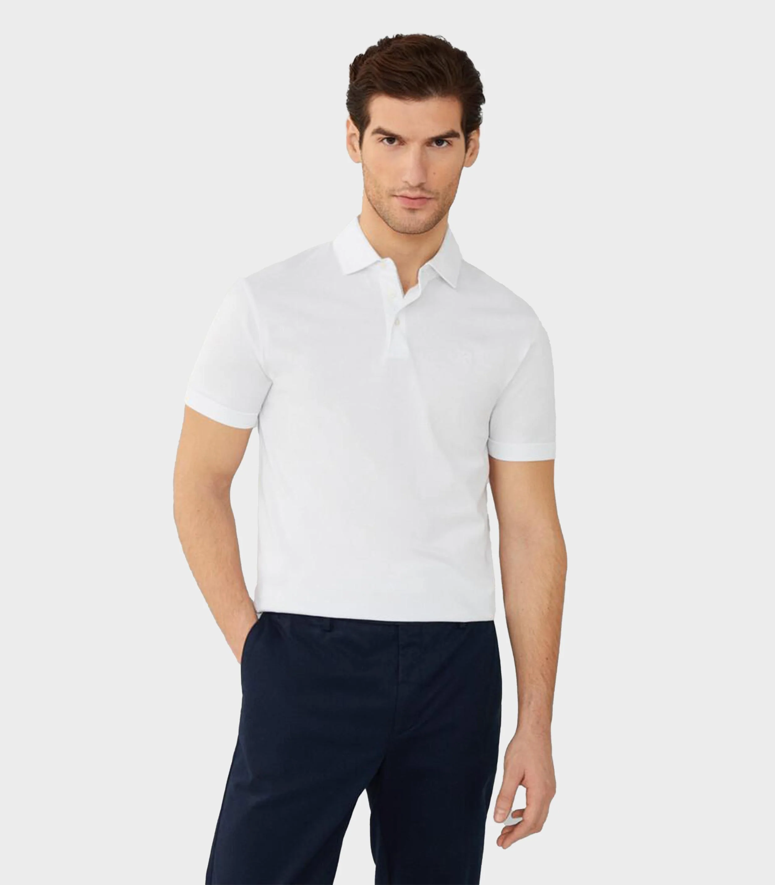 Hackett London - Classic Fit Pima Polo - Image 28