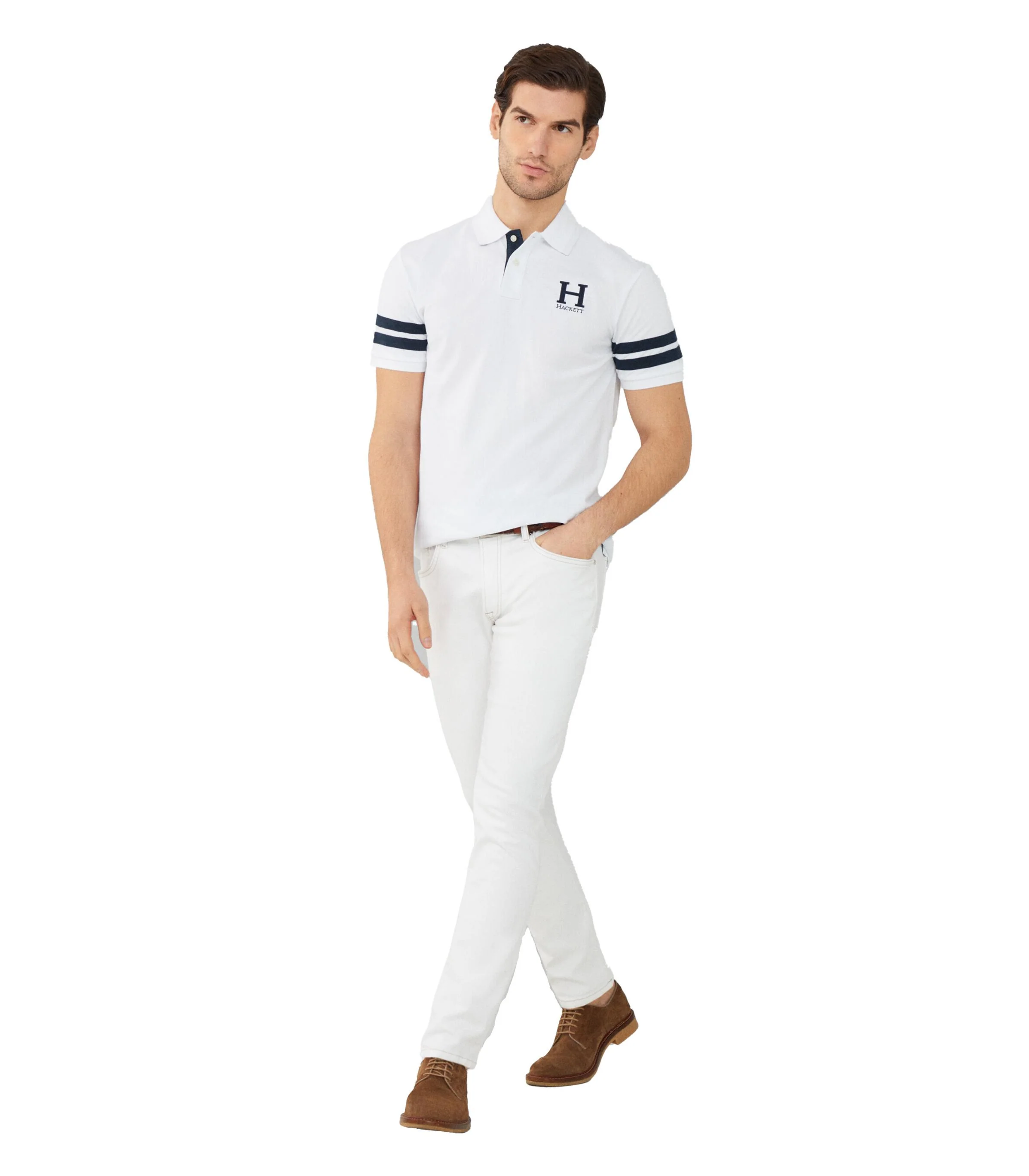 Hackett London - Men's Classic Fit Heritage Polo - Image 10