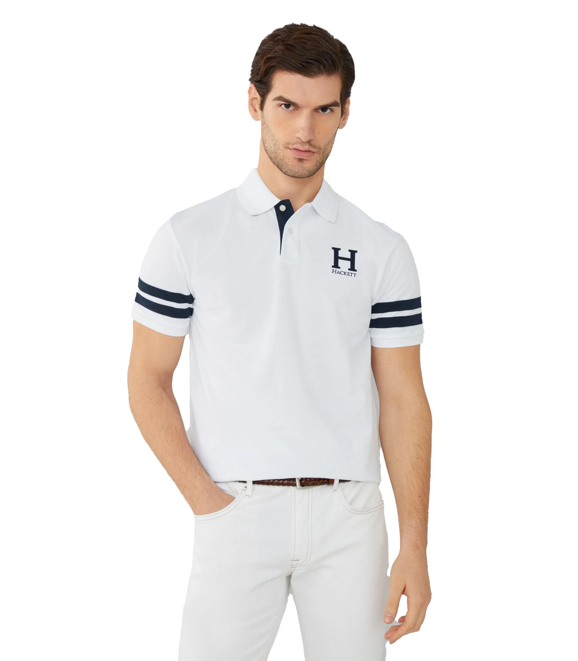 Hackett London - Men's Classic Fit Heritage Polo - Image 13