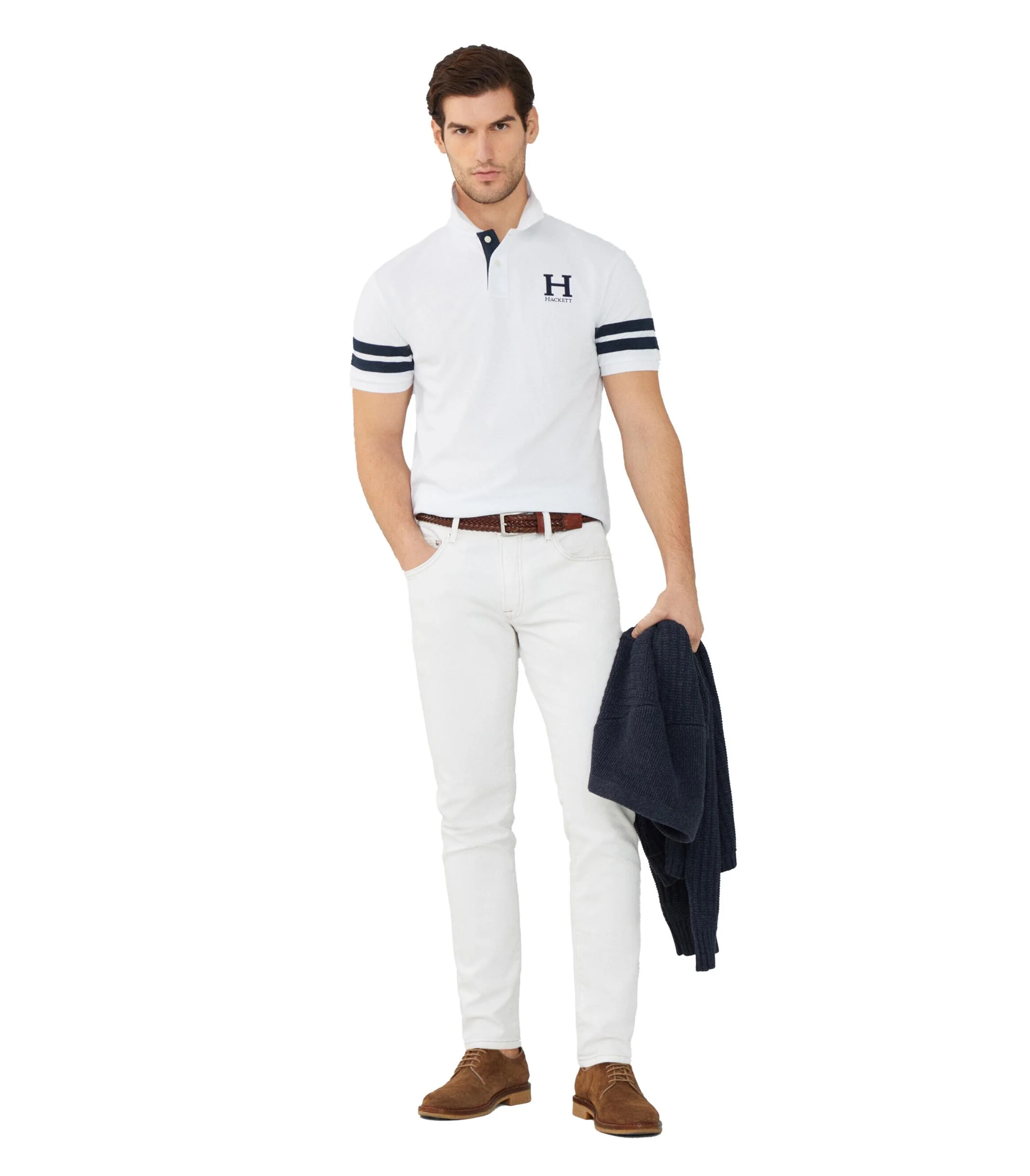 Hackett London - Men's Classic Fit Heritage Polo - Image 14