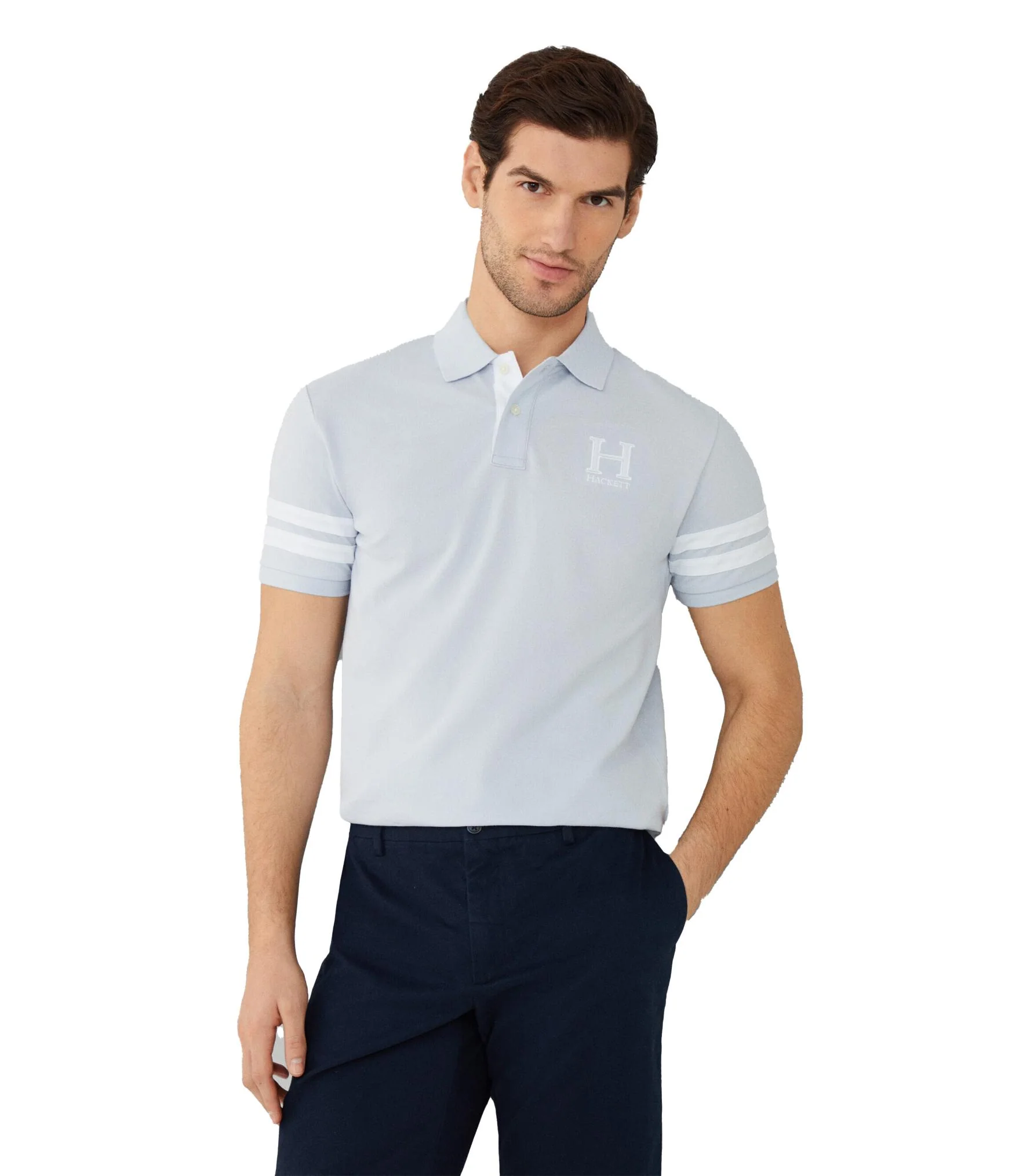 Hackett London - Men's Classic Fit Heritage Polo - Image 7
