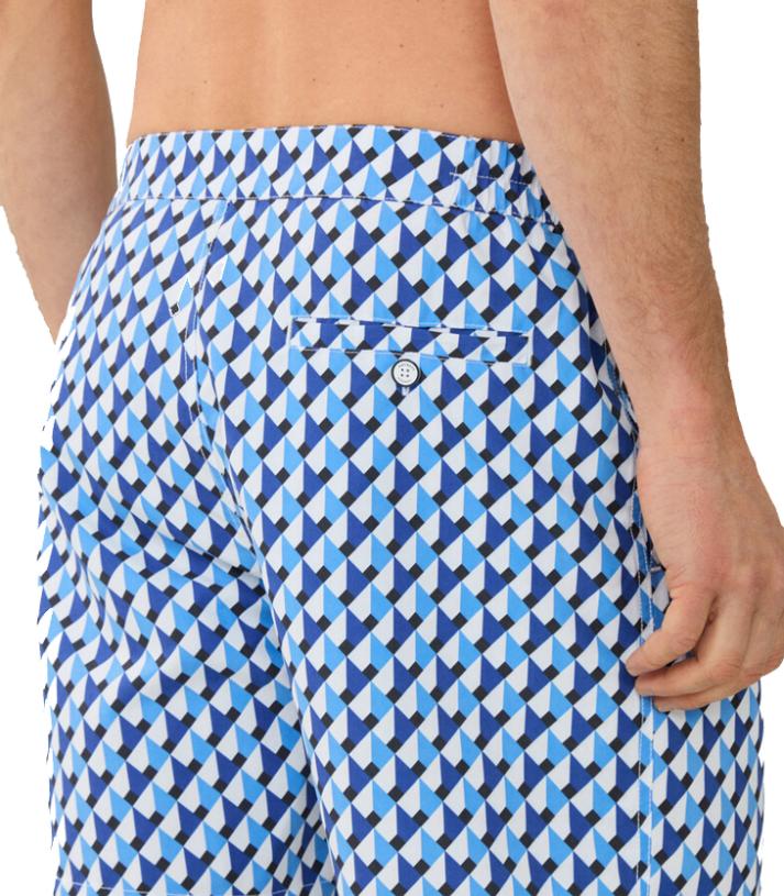 Hackett London - Men's 3D Cube Swim Shorts - Image 3
